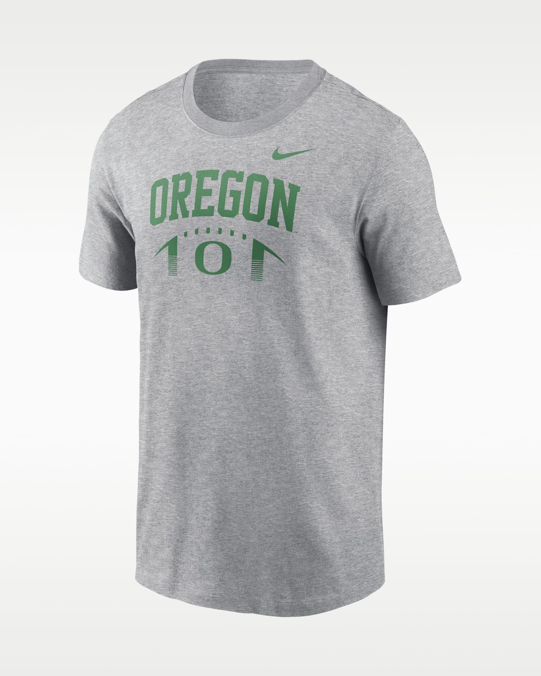 Oregon Primetime Football Icon Men's Nike College T-Shirt - Grey Heather