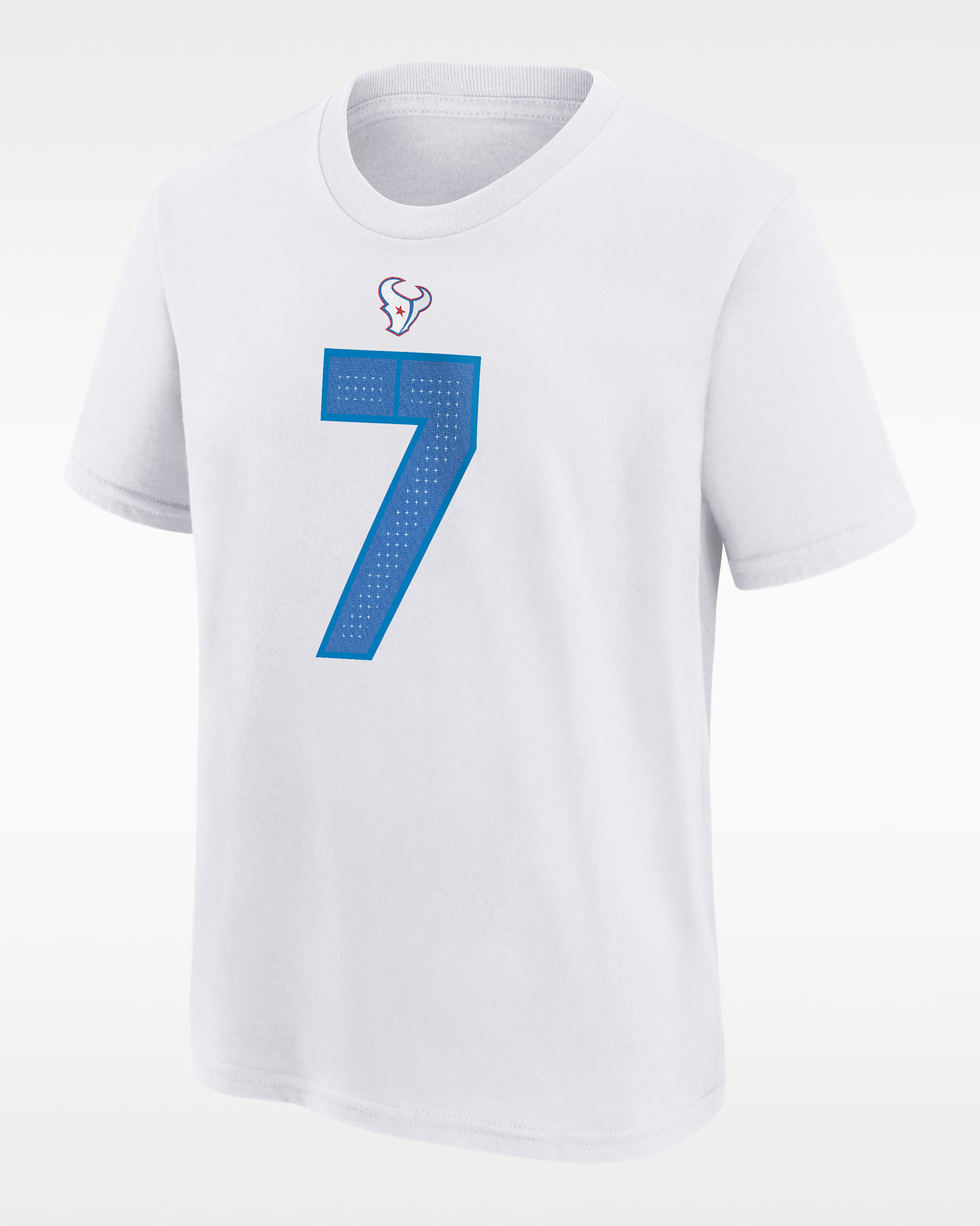 Playera Nike de la NFL para niños talla grande C. J. Stroud Houston Texans Rivalries Collection - Blanco