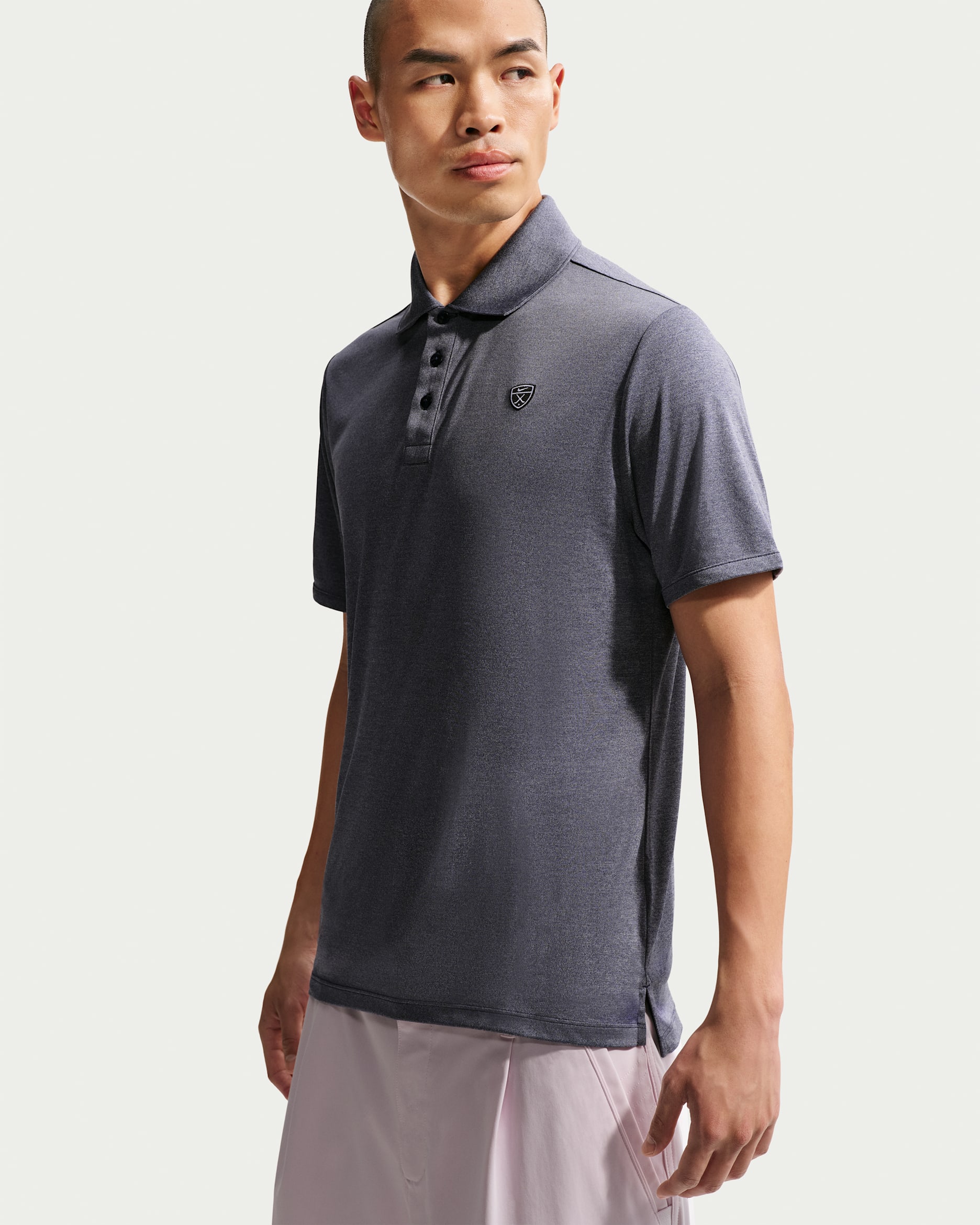 ナイキ パー メンズ Dri-FIT ゴルフポロ - カレッジネイビー/カレッジネイビー