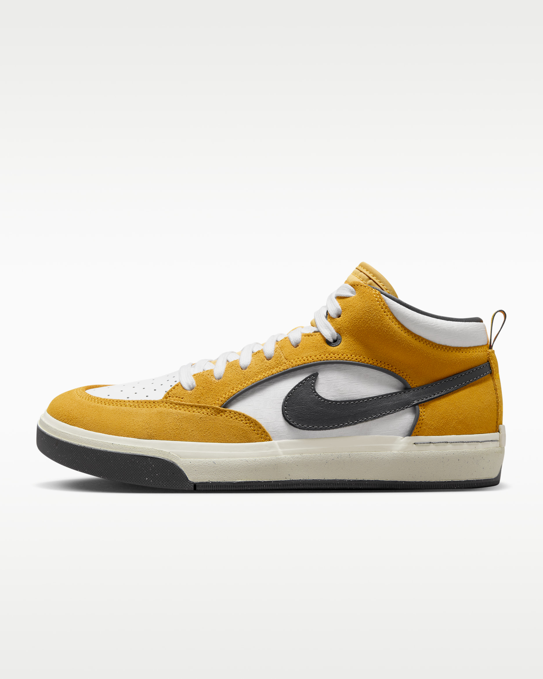 ナイキ SB リアクト レオ スケートボードシューズ - ユニバーシティゴールド/ユニバーシティゴールド/ホワイト/ダークグレー