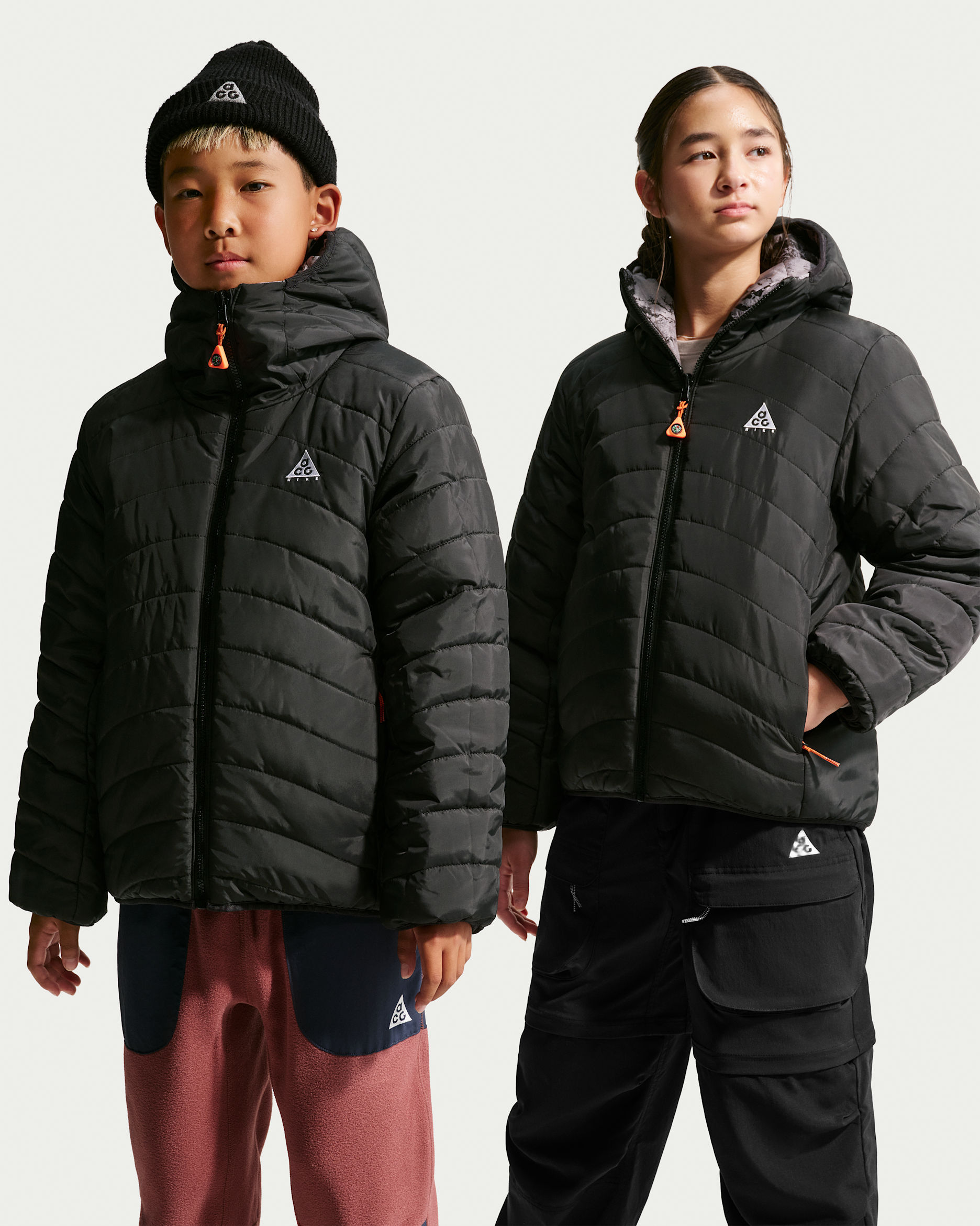 Nike ACG Older Kids' Reversible Jacket - Black