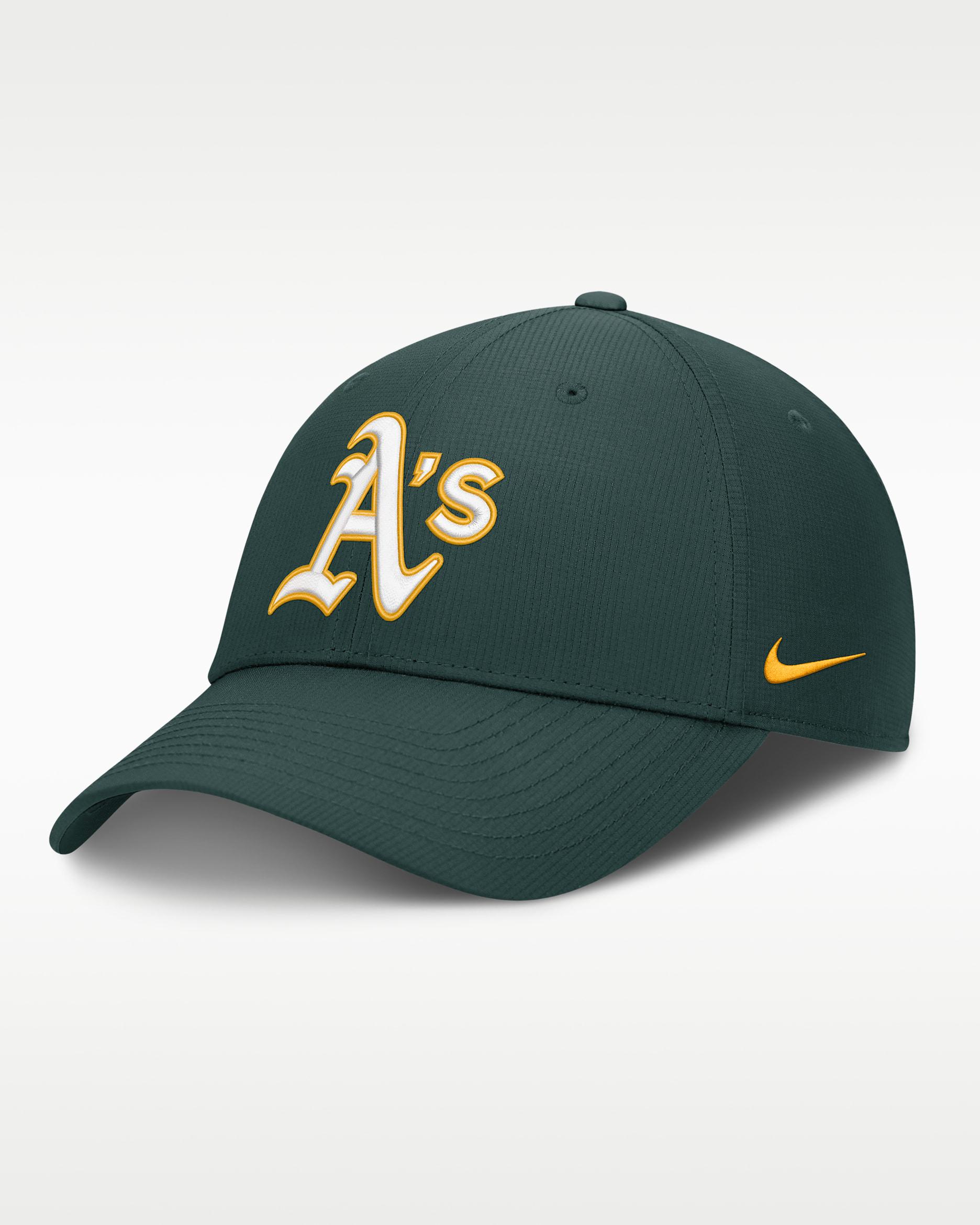Athletics Club Men's Nike Dri-FIT MLB Adjustable Hat - Green