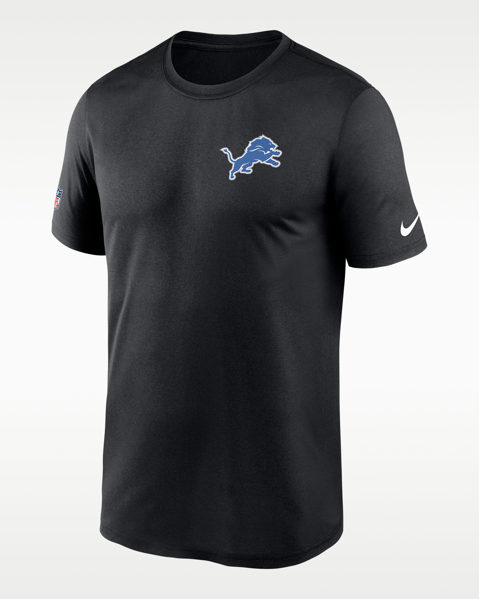Detroit Lions Alt Legend Small Logo Men's Nike Dri-FIT NFL T-Shirt - Black