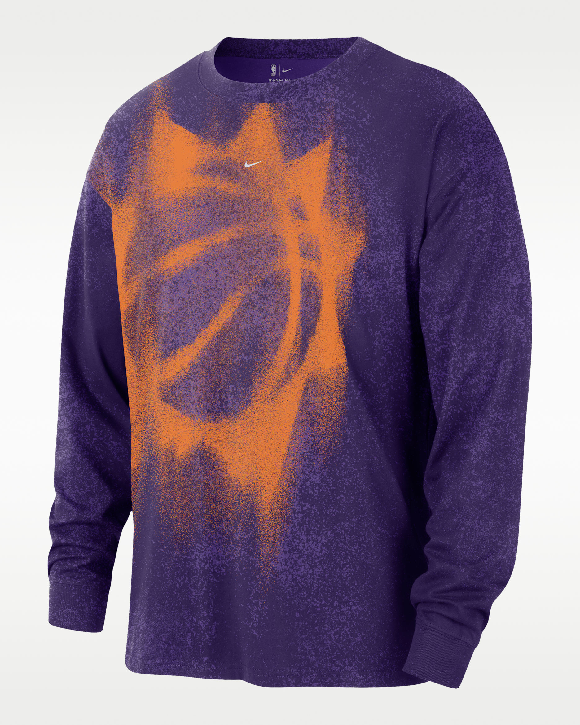 Phoenix Suns Essential Anthem Men's Long-Sleeve Basketball T-Shirt - Field Purple