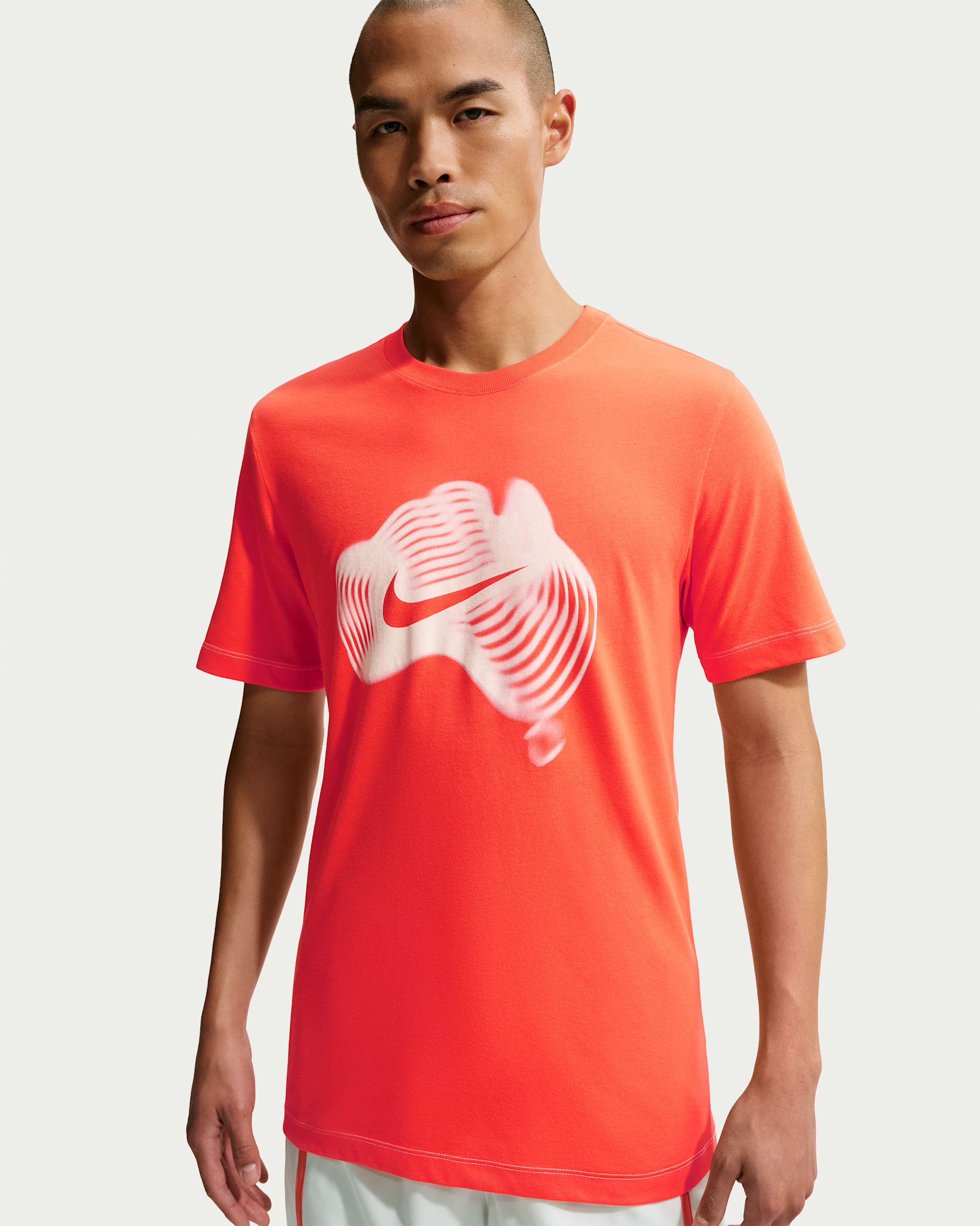 NikeCourt Men's Dri-FIT Tennis T-Shirt - Turf Orange/Sail