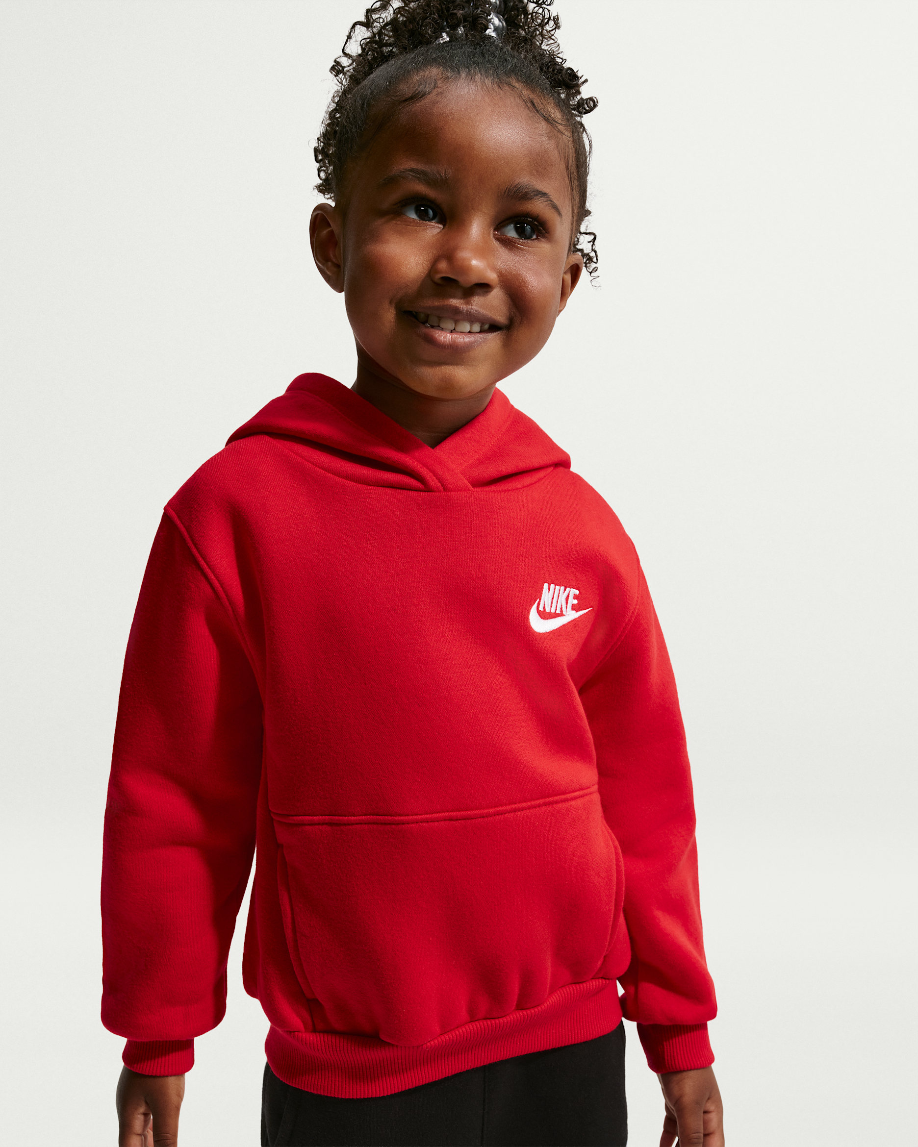 Nike Sportswear Club Fleece Toddler Pullover Hoodie - University Red