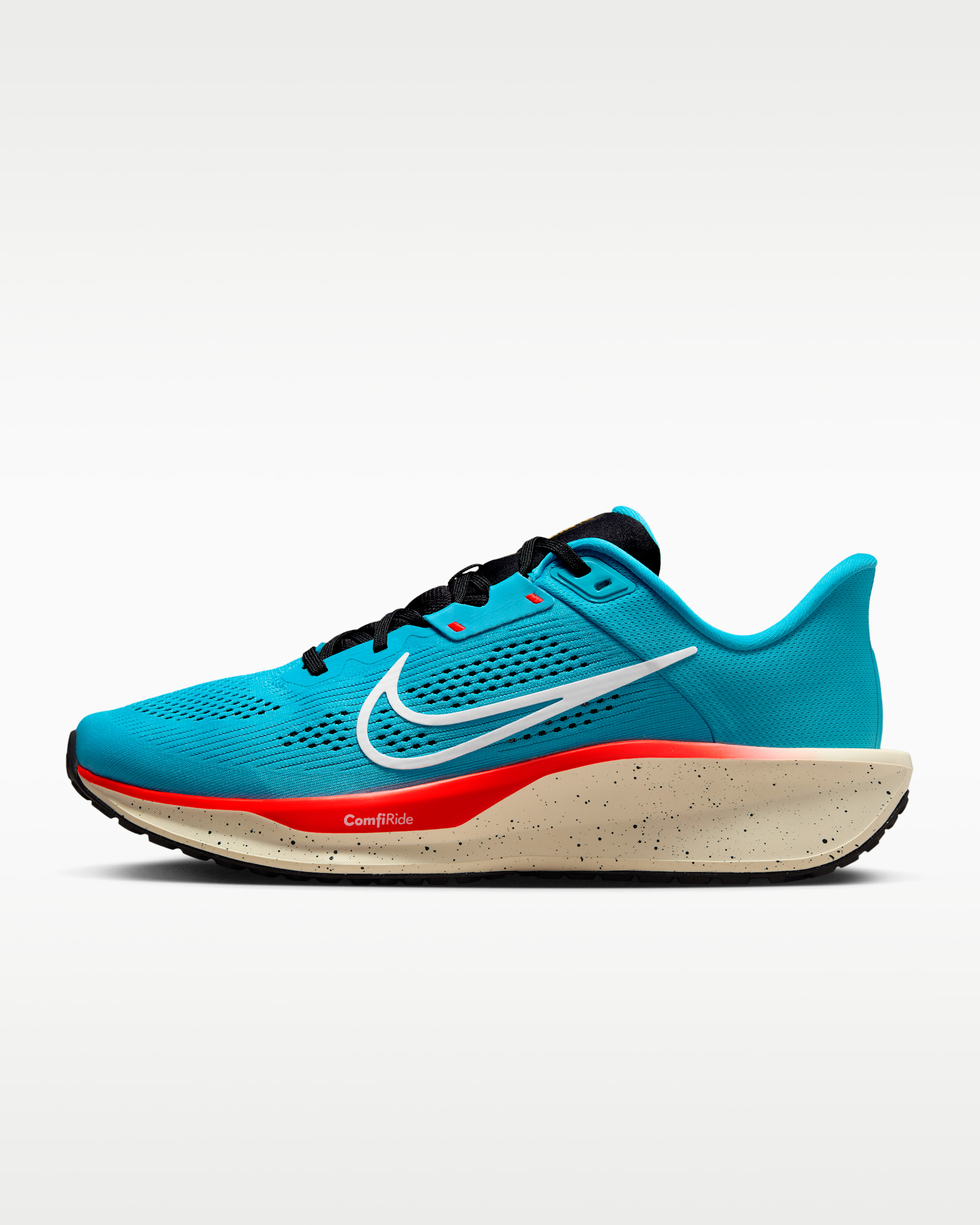 Nike Quest 6 男款路跑鞋 - Baltic Blue/黑色/Bright Crimson/白色