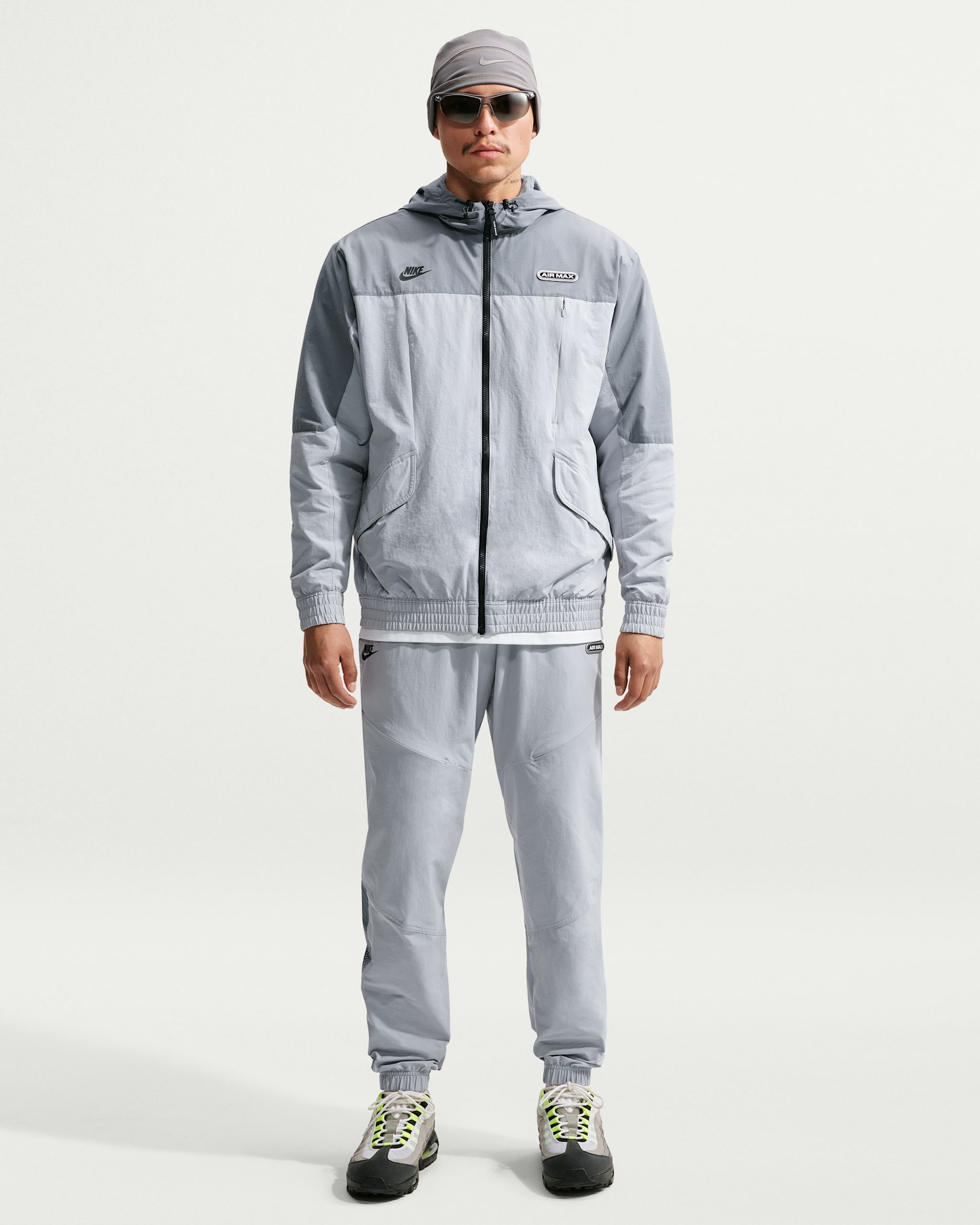 Nike Sportswear Air Max Men's Woven Cargo Trousers - Wolf Grey/Cool Grey/Black