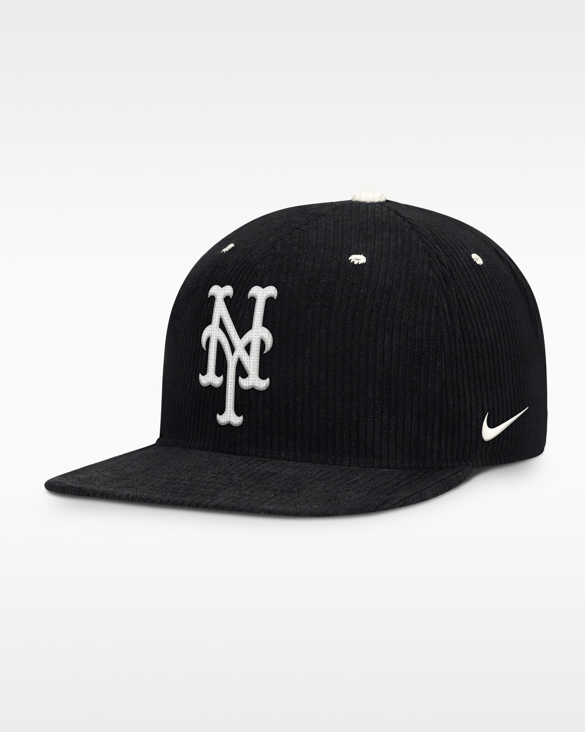 Gorra Nike de la MLB ajustable para hombre New York Mets Pro - Negro