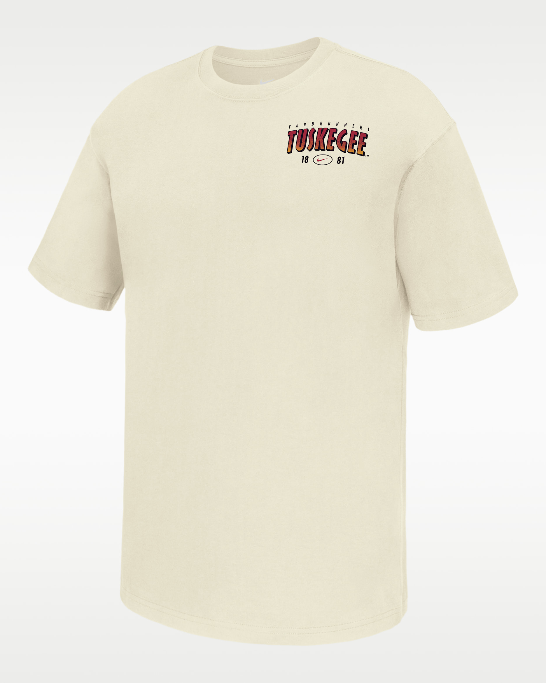 Nike College (Tuskegee University) Men's Short-Sleeve T-Shirt - Sail
