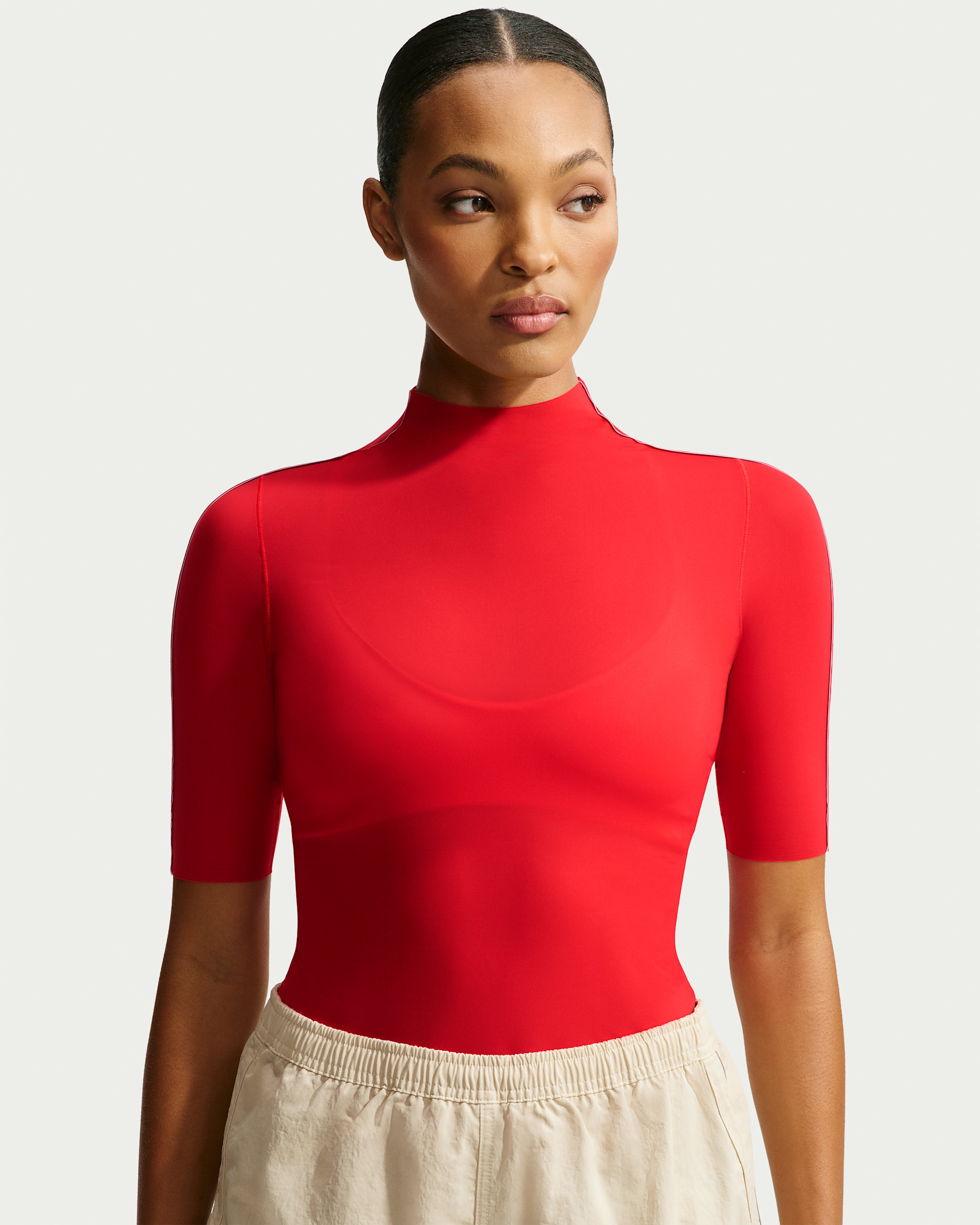 NikeSKIMS Weightless kortermet T-skjorte til dame - University Red