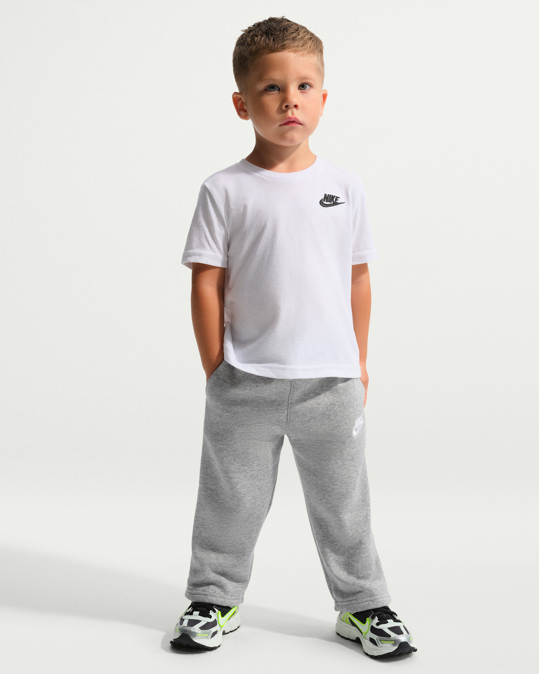 Nike Sportswear Toddler Loose Open Hem Pants - Dark Grey Heather