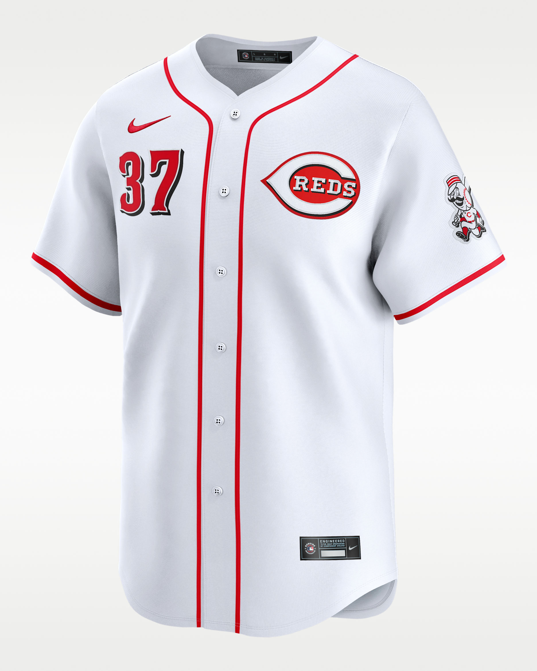Tyler Stephenson Cincinnati Reds Men's Nike Dri-FIT ADV MLB Limited Jersey - White