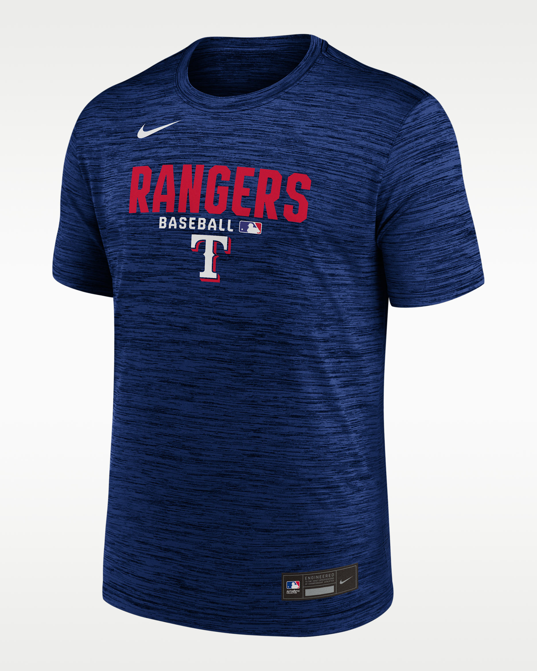 Texas Rangers Authentic Collection Men's Nike Dri-FIT MLB T-Shirt - Royal