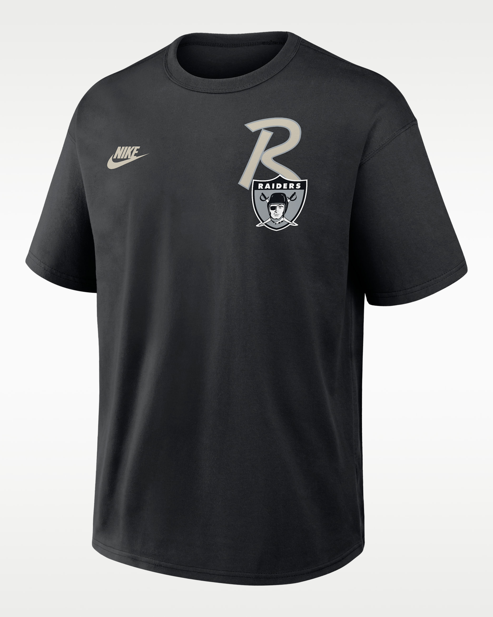 Las Vegas Raiders Rewind Max90 Men's Nike NFL T-Shirt - Black