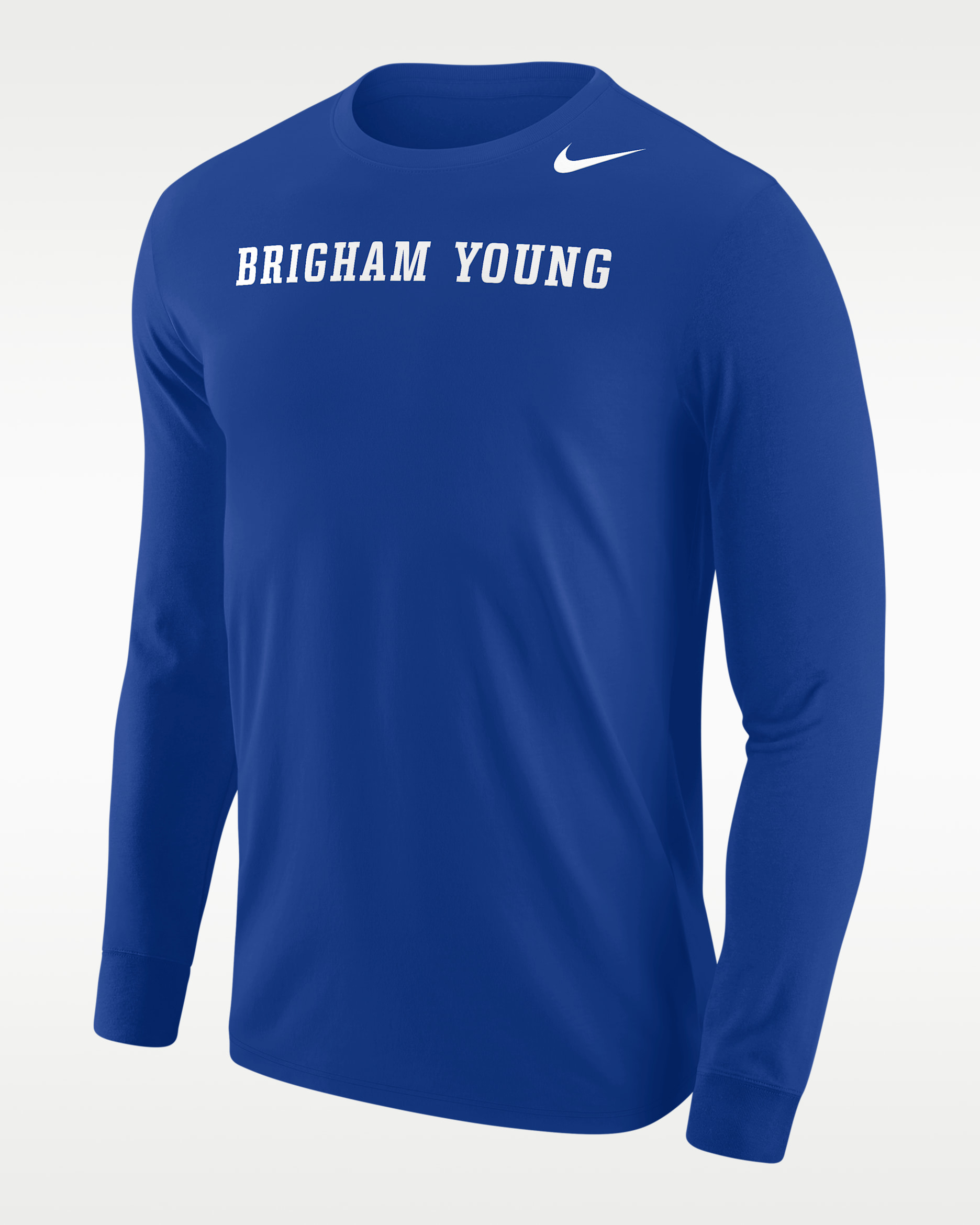 BYU Cougars Men's Nike Football Long-Sleeve T-Shirt - Game Royal