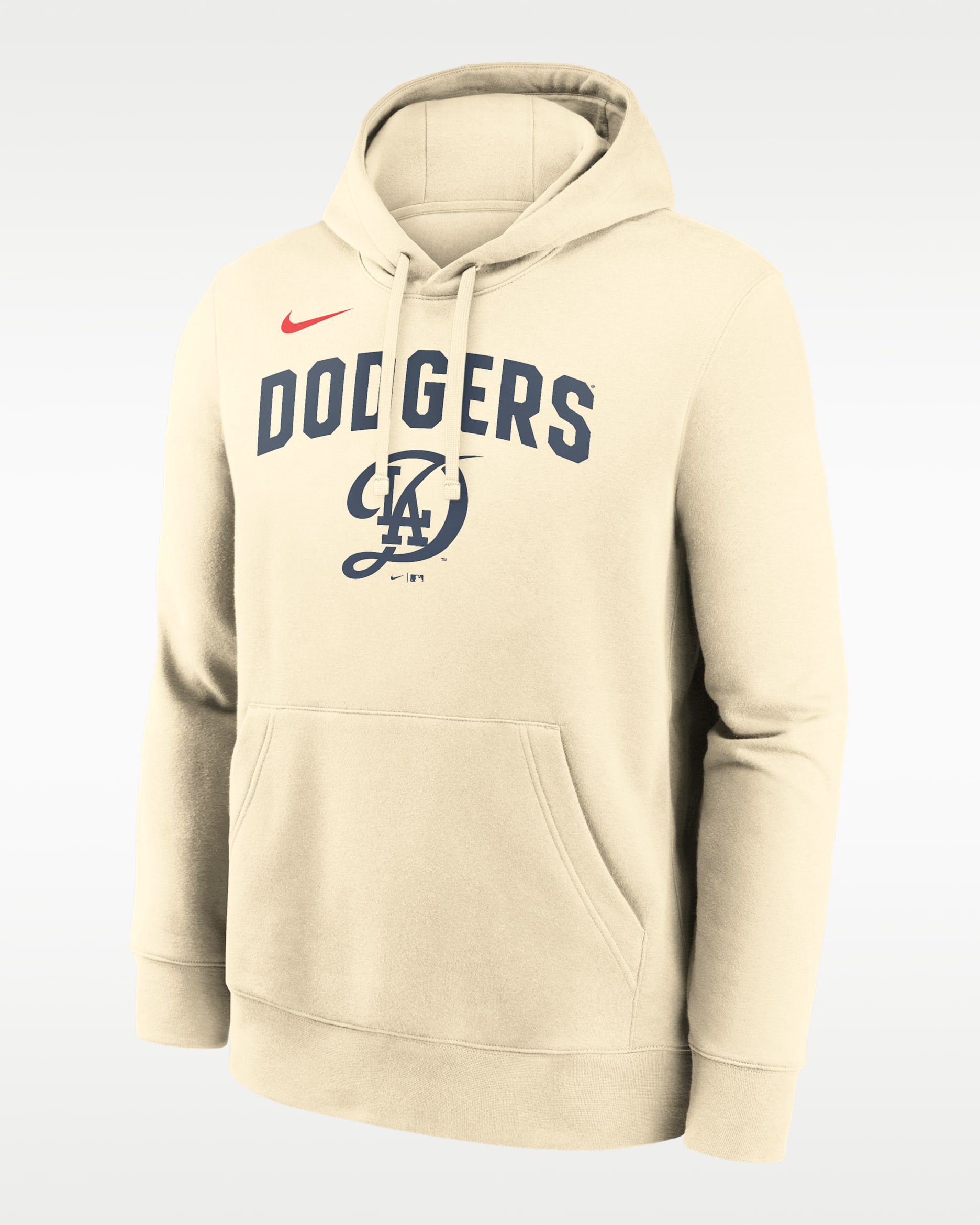 Gorra Nike de la MLB Club Los Angeles Dodgers Club - Leche de coco