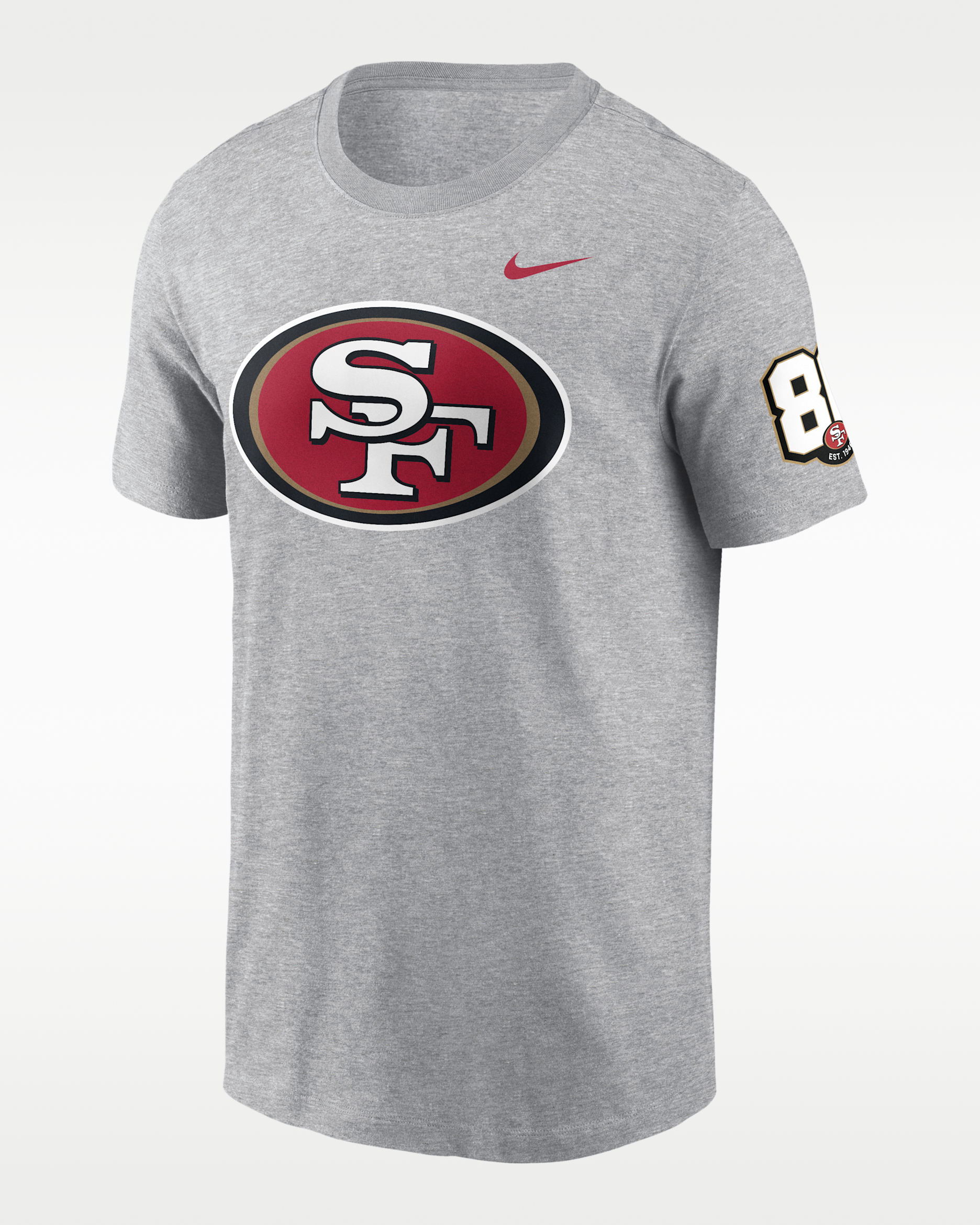 San Francisco 49ers 80th Anniversary Sunday Showdown Men's Nike NFL T-Shirt - Dark Grey Heather
