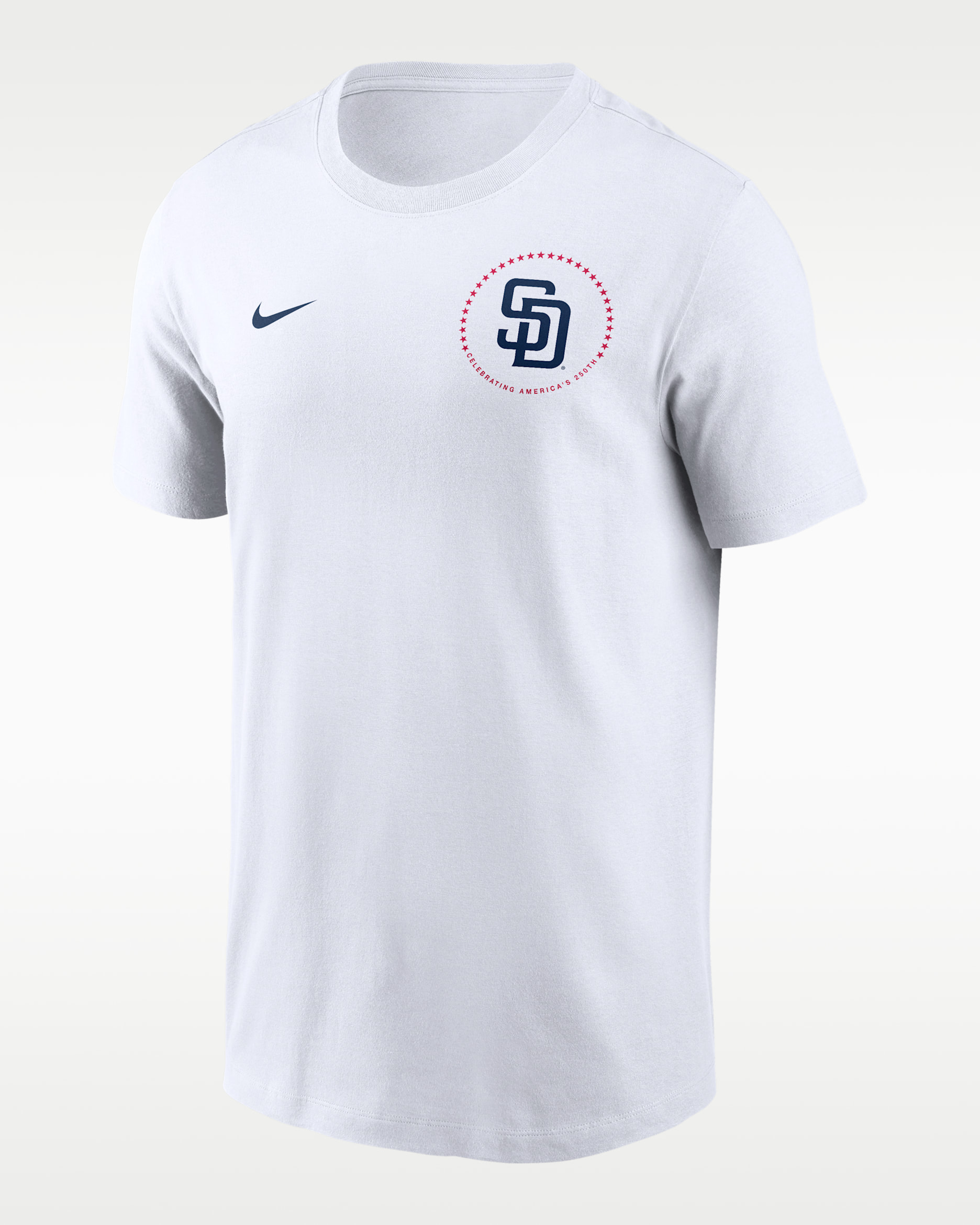 San Diego Padres USA 250 Men's Nike MLB T-Shirt - White