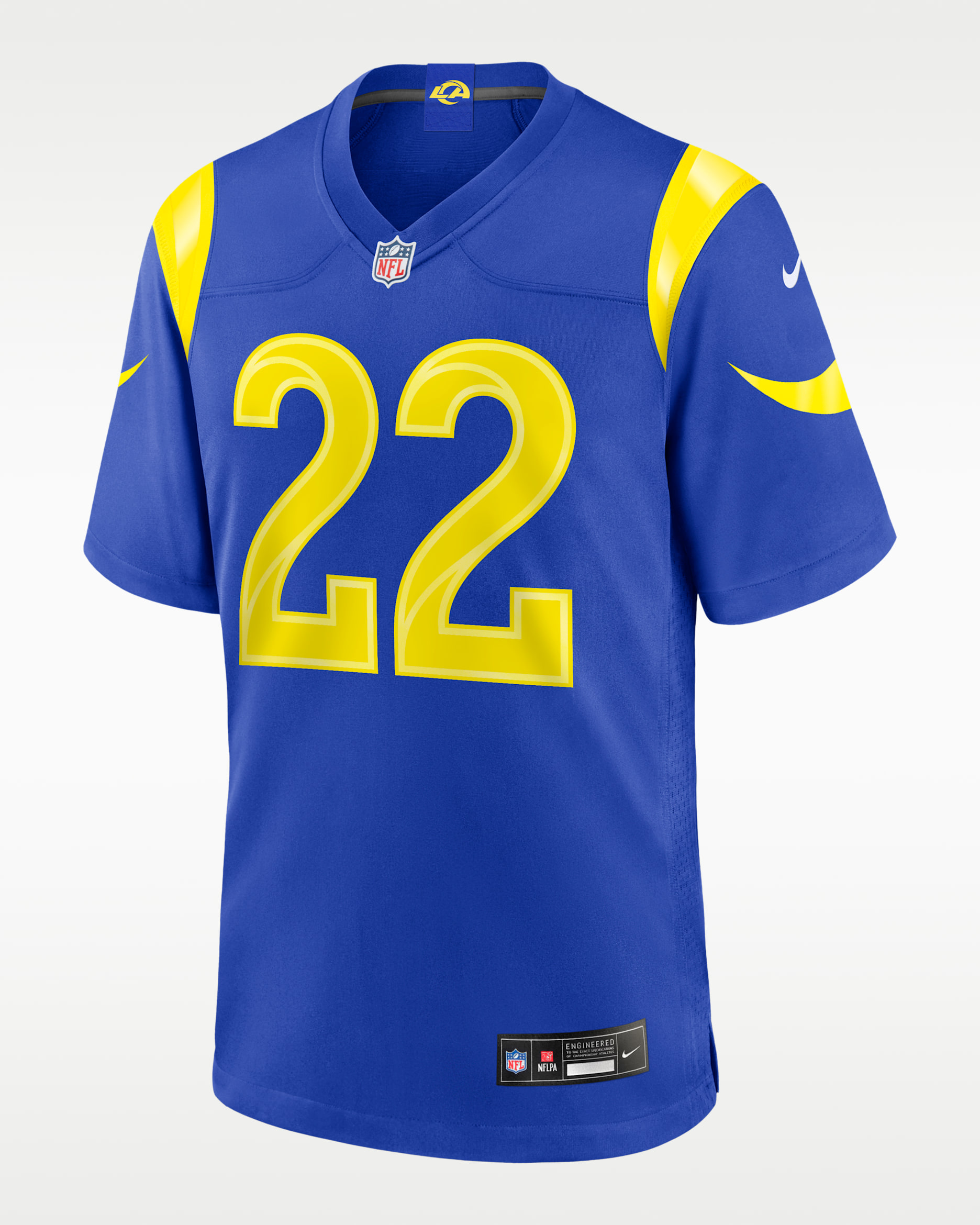 Jersey Nike de la NFL Game para hombre Kyren Williams Los Angeles Rams - Royal