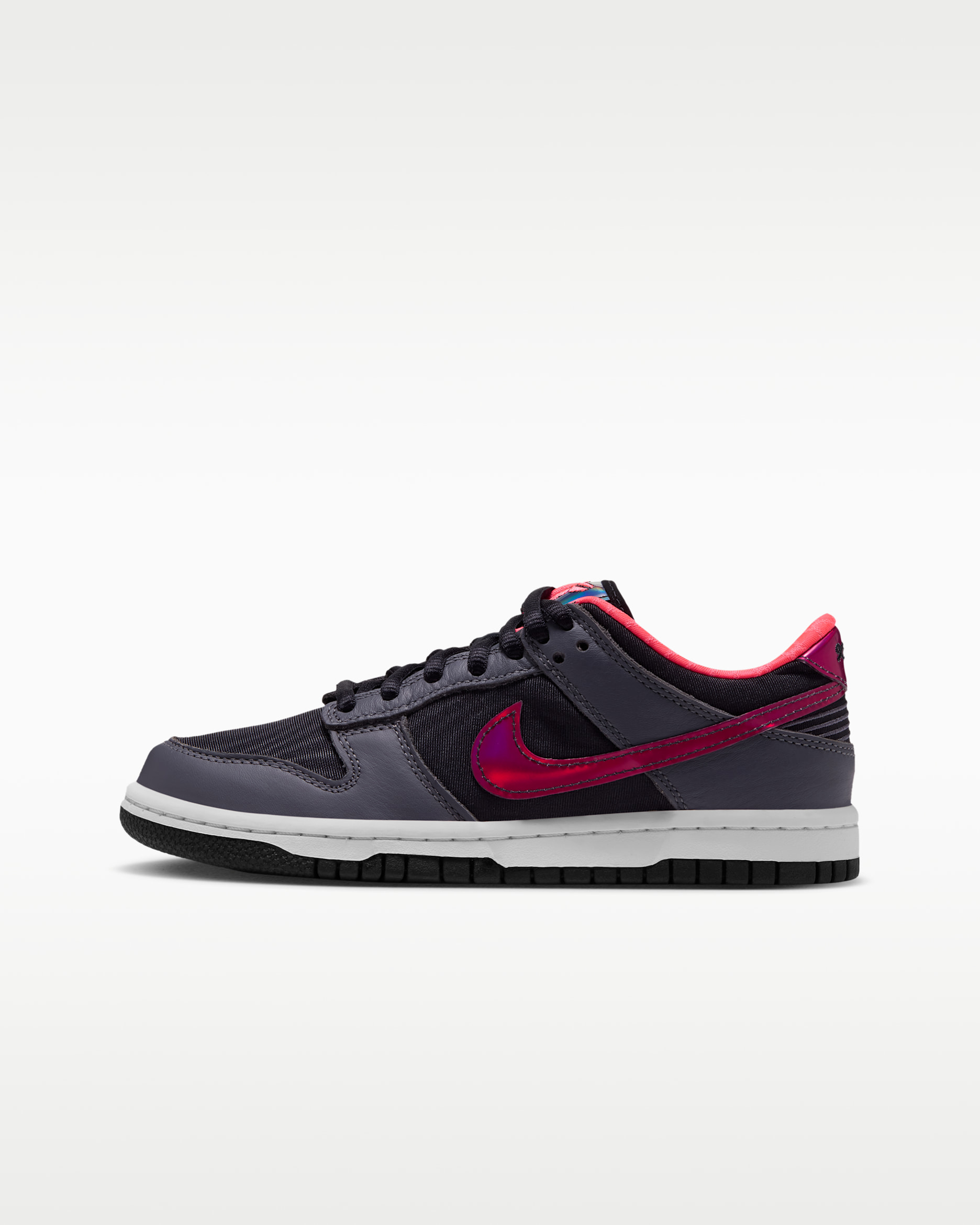 Dunk Low Protro "Black and Hot Punch" Big Kids' Shoes - Black/Hot Punch/Multi-Color