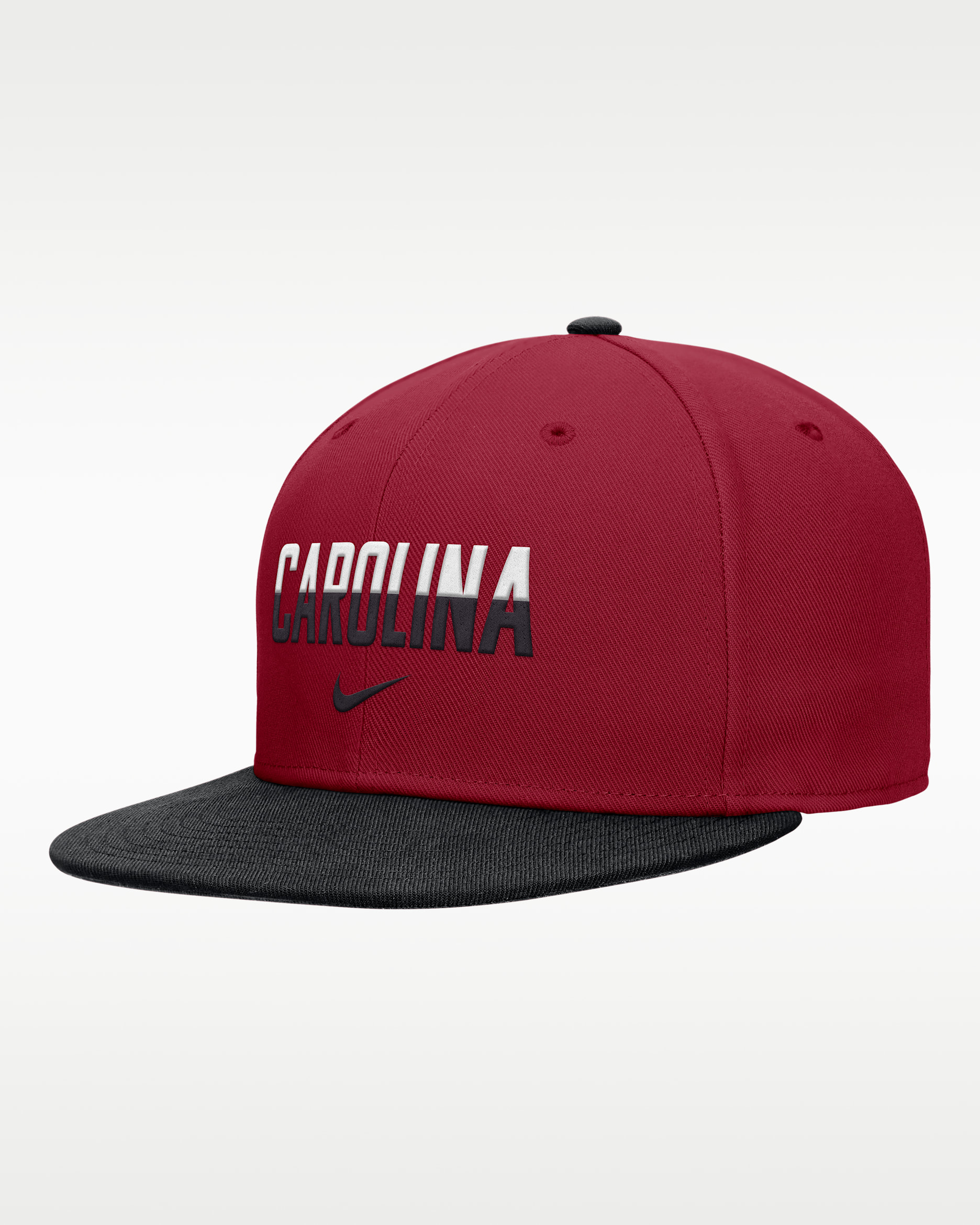 Nike College (South Carolina Gamecocks) Dri-FIT Flatbill Snapback Cap - Garnet