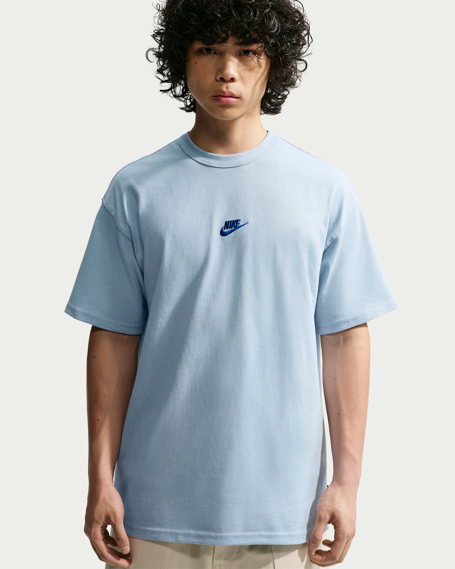 T-shirt Nike Sportswear Premium Essentials – Uomo - Light Armory Blue
