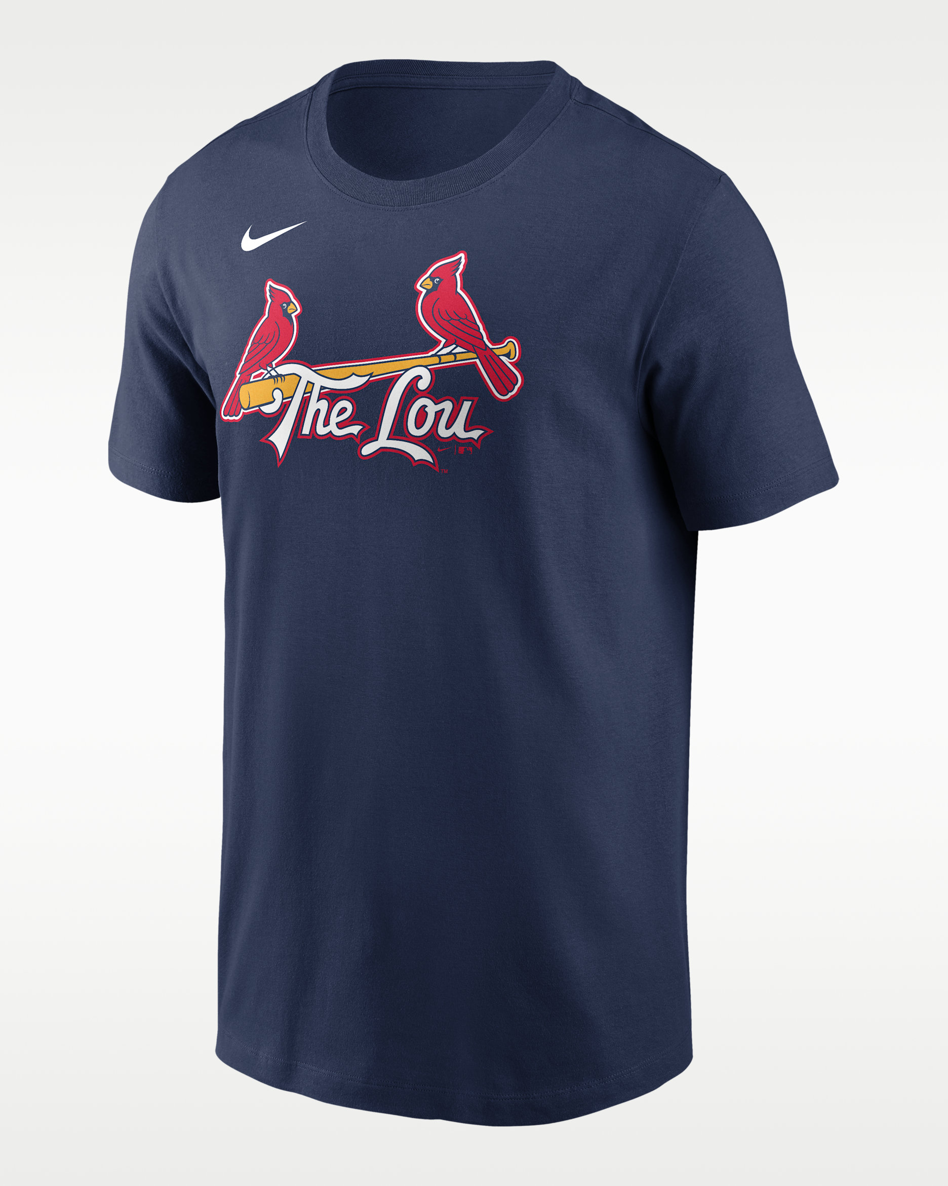 St. Louis Cardinals City Connect Large Logo Men's Nike MLB T-Shirt - Navy