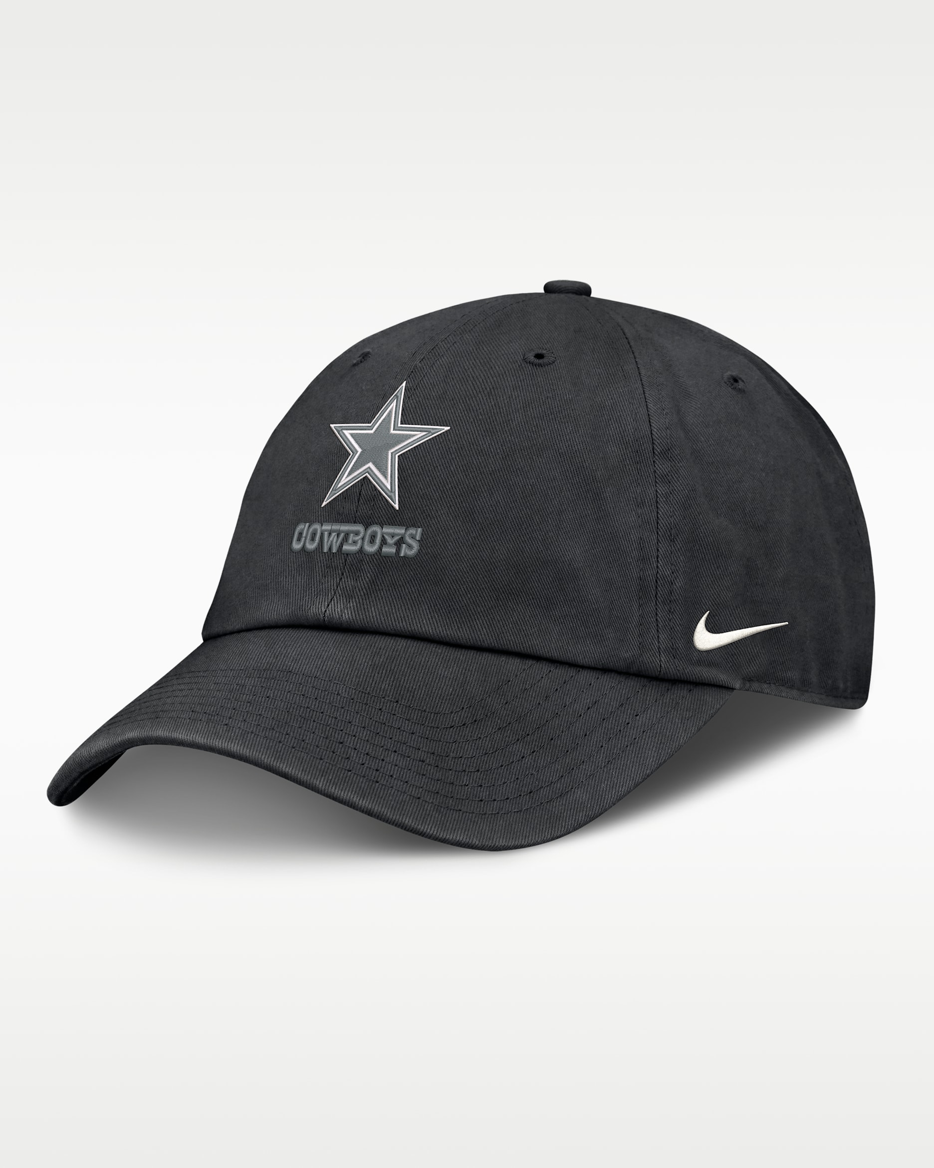 Dallas Cowboys Club Men's Nike NFL Adjustable Hat - Black