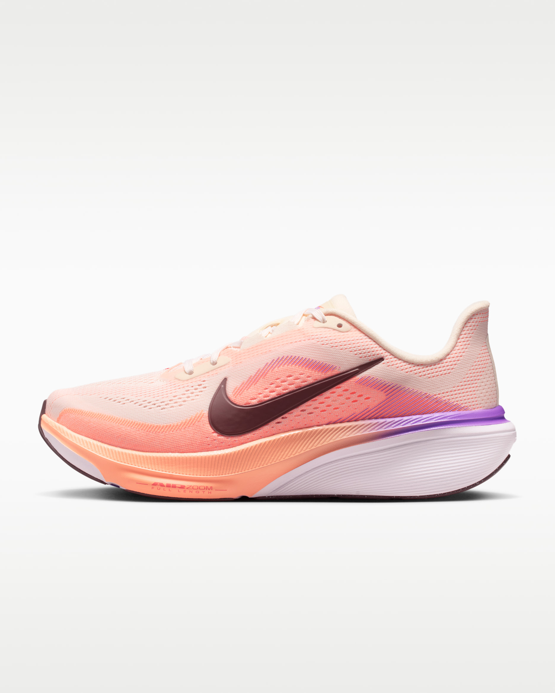 Nike Pegasus 42 Women's Road Running Shoes - Chalk/Orange Pulse/Bright Violet/Tattoo