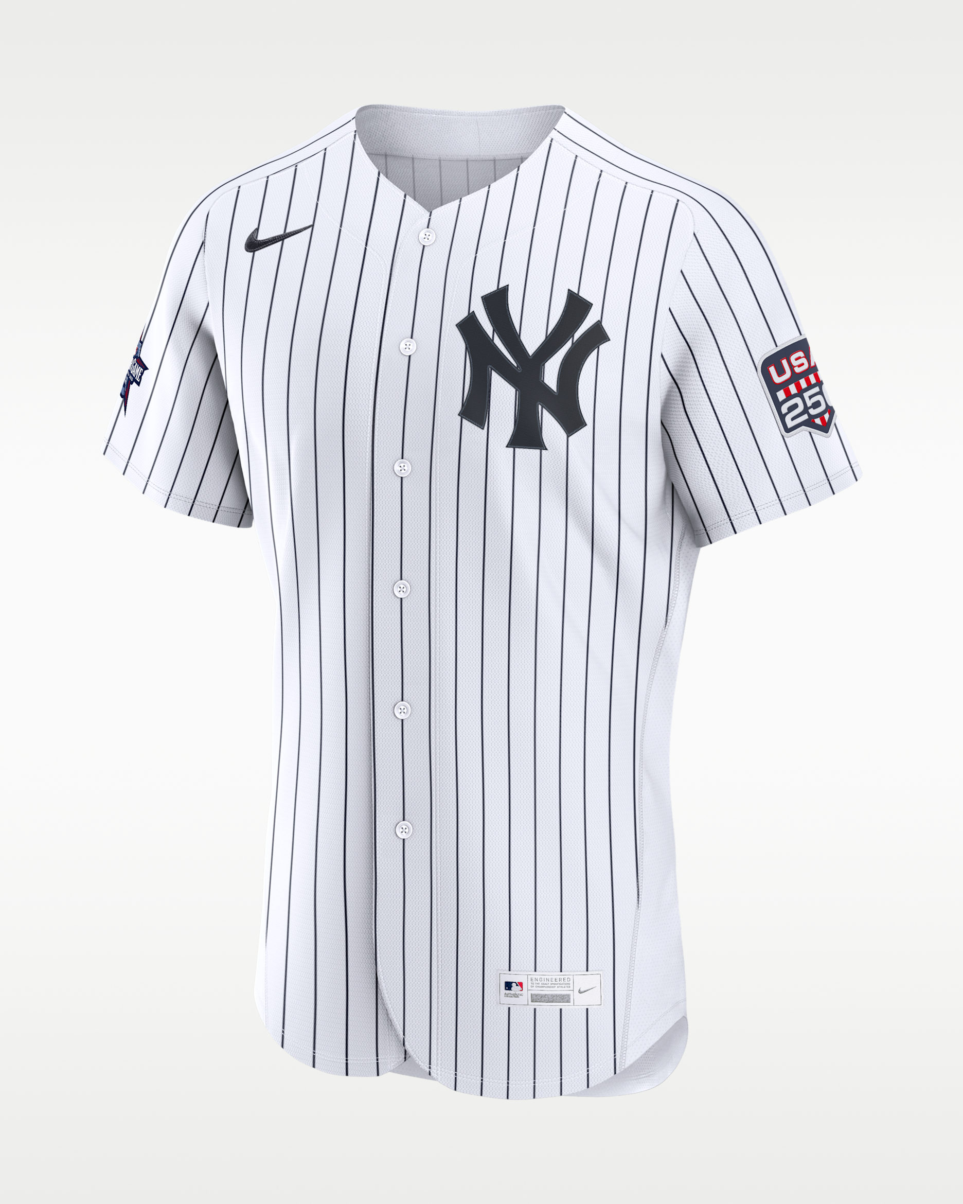 Jersey Nike Authentic de la MLB para hombre Aaron Judge New York Yankees 2026 All-Star Game - Blanco