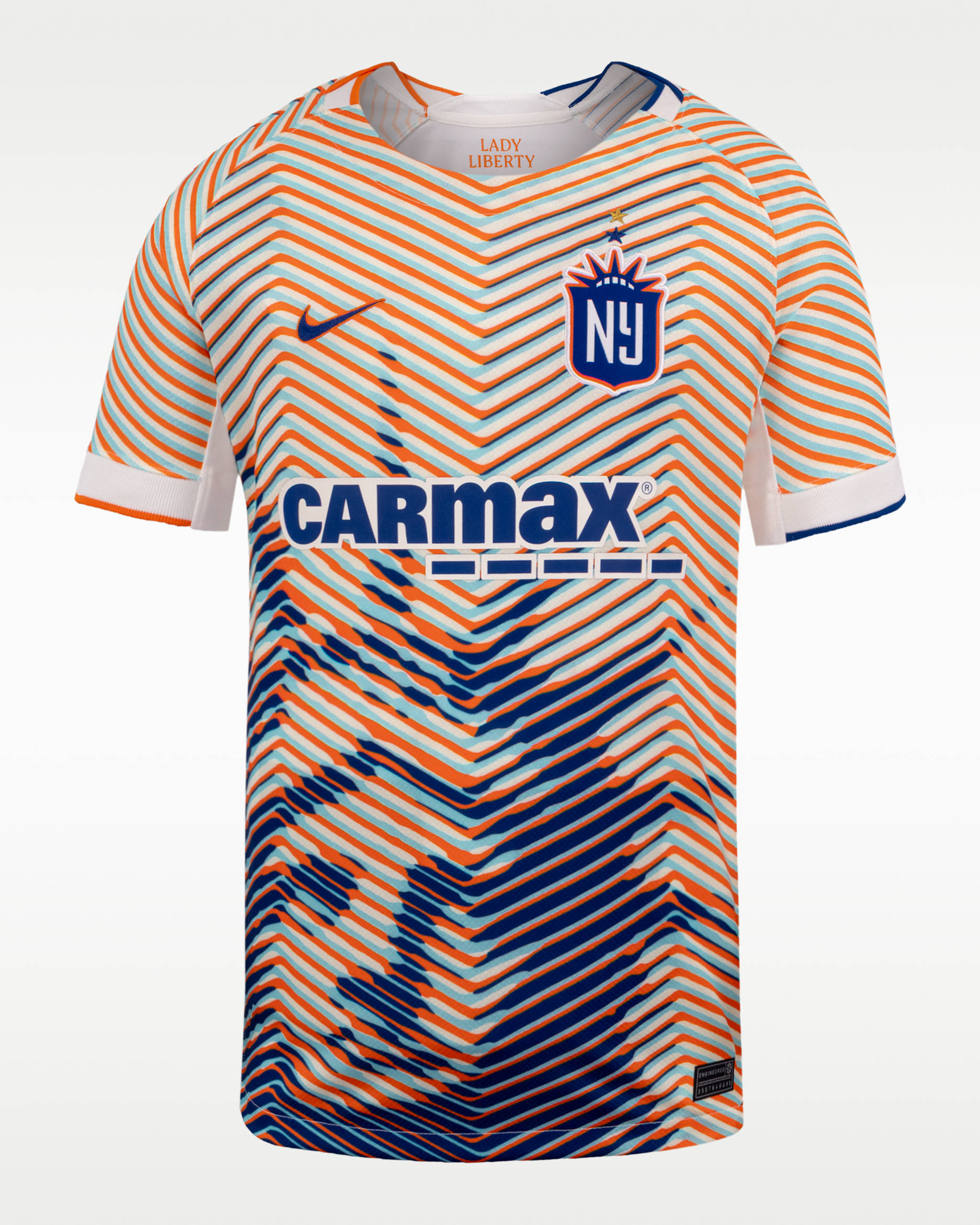 Gotham FC Stadium Away Big Kids' Nike Dri-FIT NWSL Replica Jersey - Sail