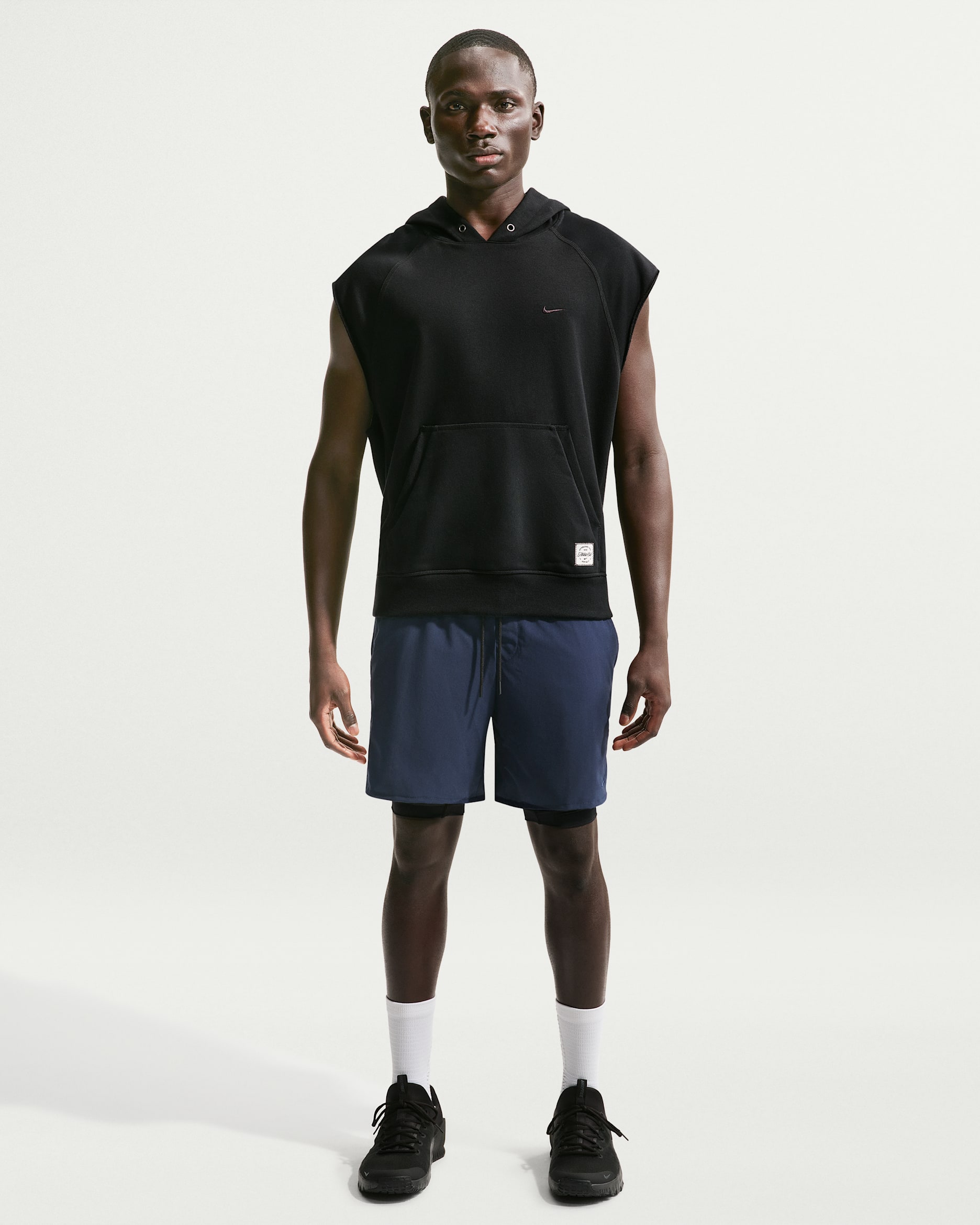 Nike Unlimited Men's Dri-FIT 7" 2-in-1 Versatile Shorts - Obsidian/Black/Black/Obsidian