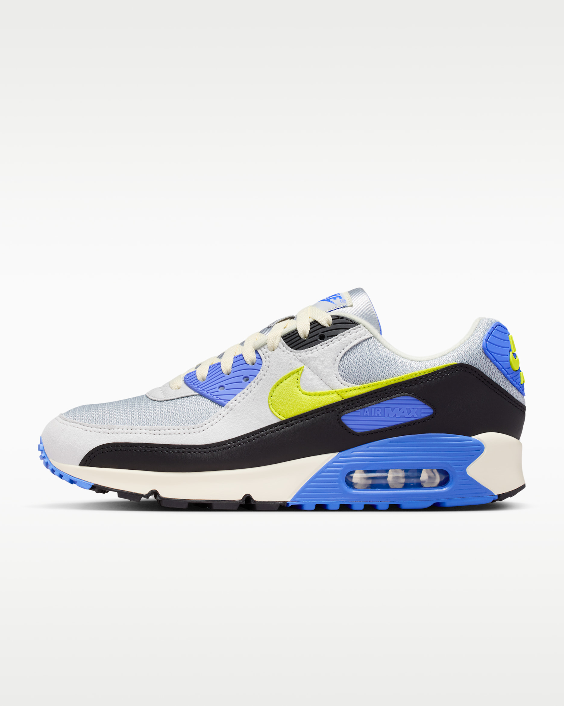 Nike Air Max 90 Men's Shoes - Photon Dust/Light Smoke Grey/Black/Cyber