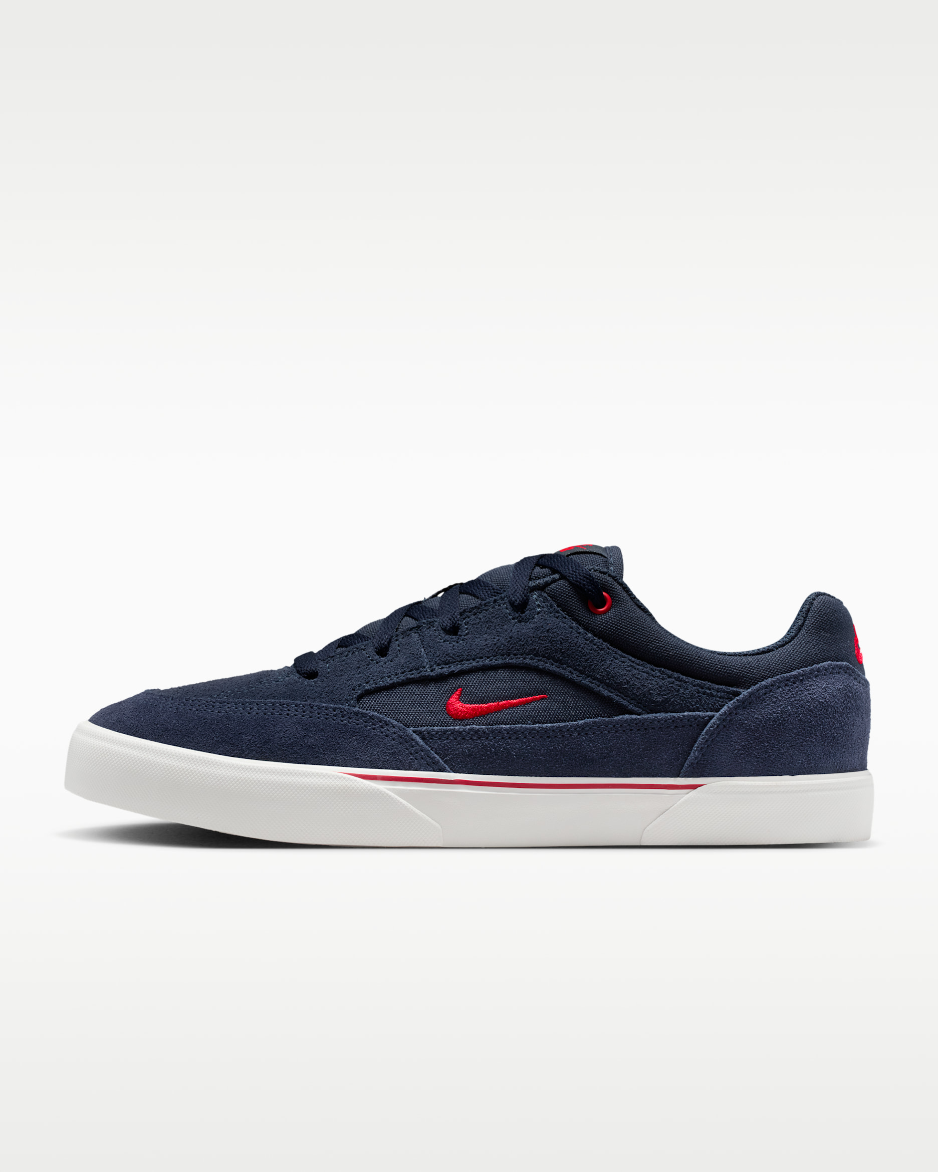 Tenis para hombre Nike SB Malor - Obsidiana/Azul marino medianoche/Blanco cumbre/Rojo gimnasio