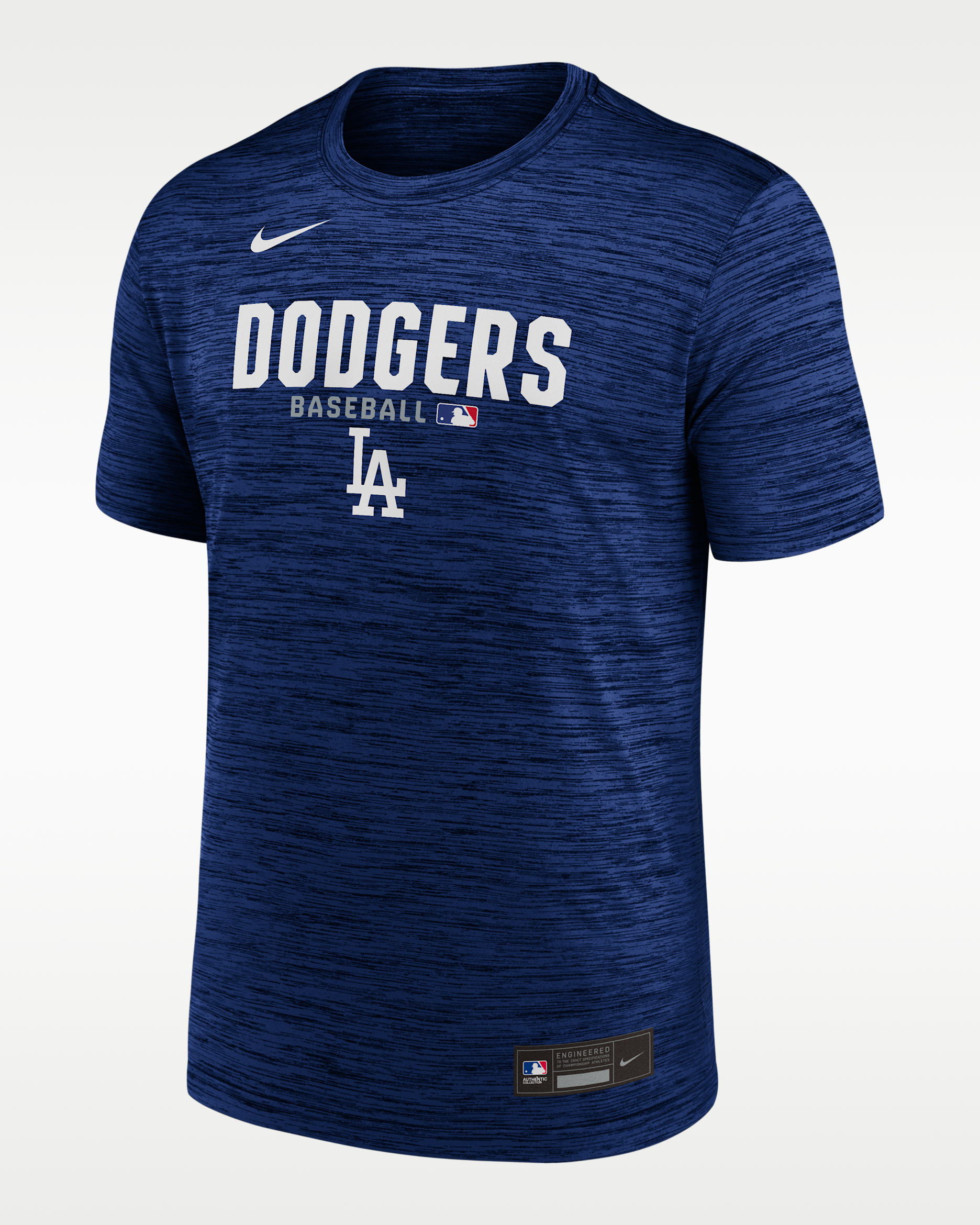 Los Angeles Dodgers Authentic Collection Men's Nike Dri-FIT MLB T-Shirt - Royal