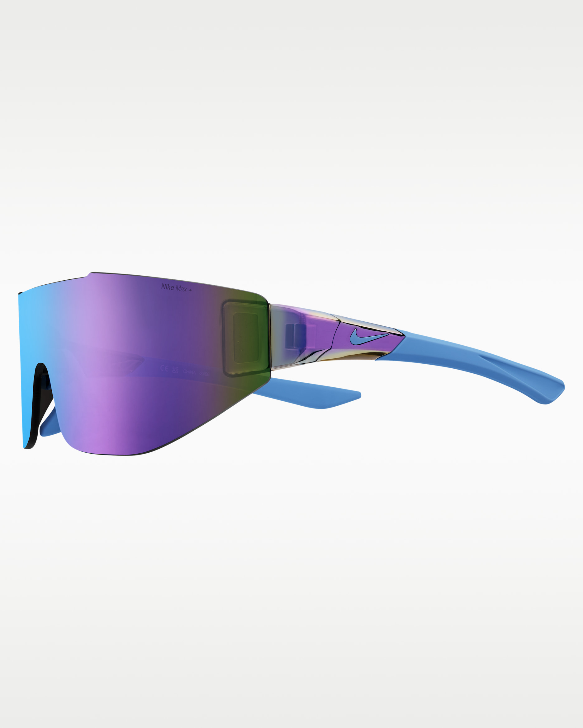 Nike Athena Edge Sunglasses - University Blue/Magenta
