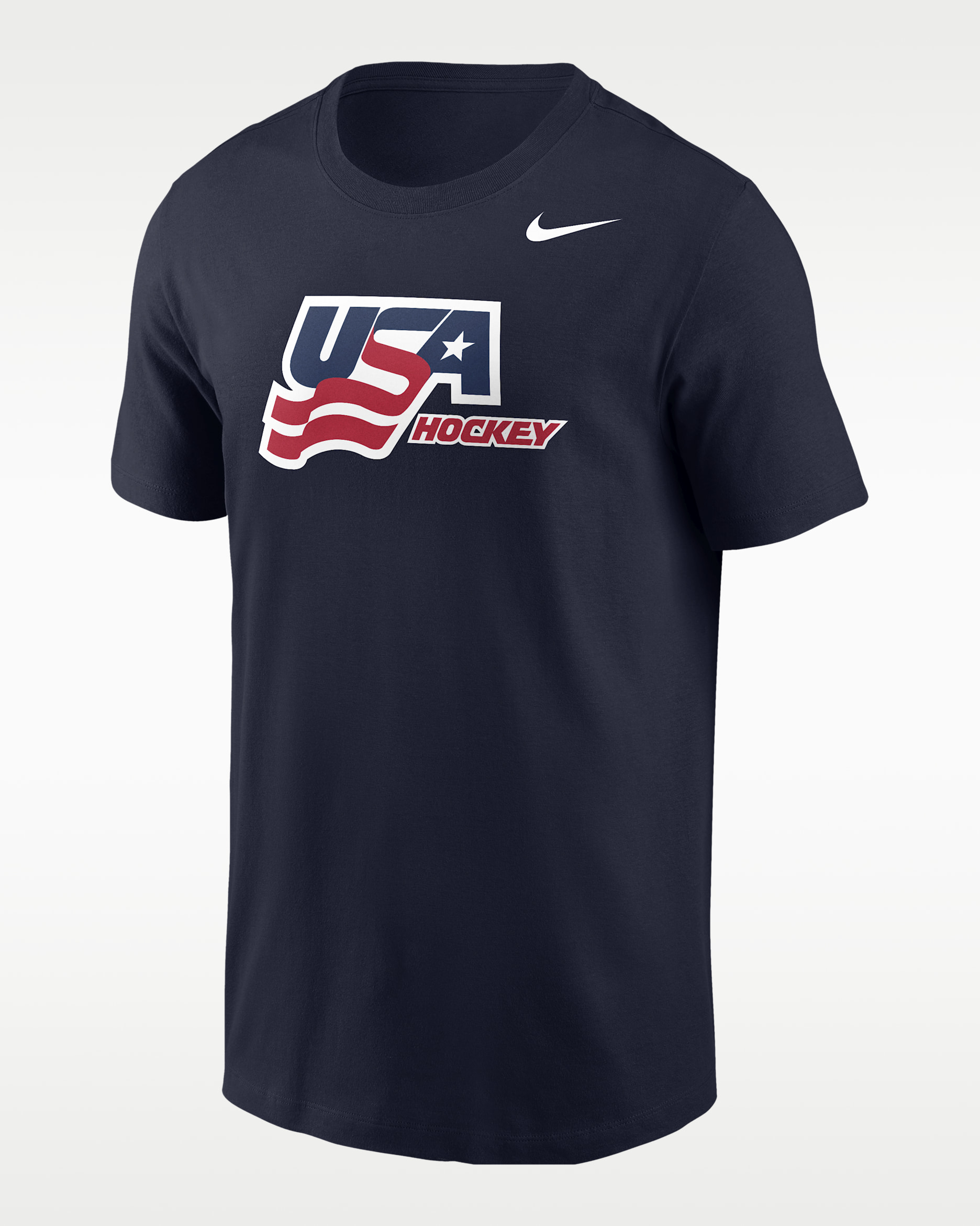 Playera de hockey Nike para hombre "Team USA" - Azul marino universitario