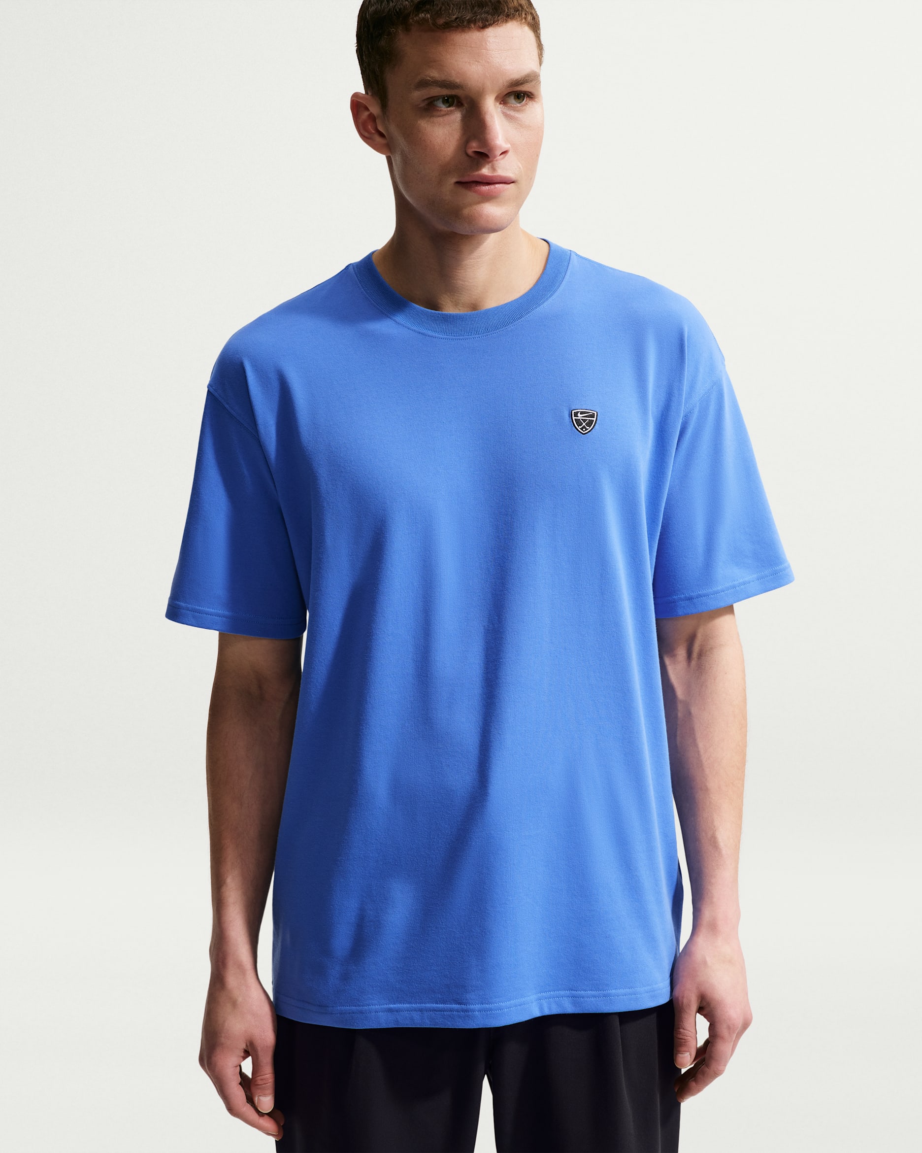Nike Men's Dri-FIT Loose Golf T-Shirt - Pacific Blue