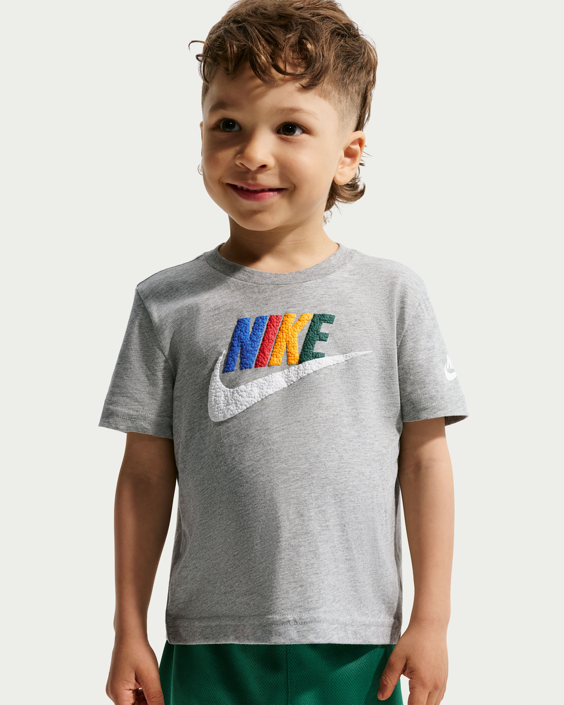 Nike Toddler Club Family T-Shirt - Dark Grey Heather
