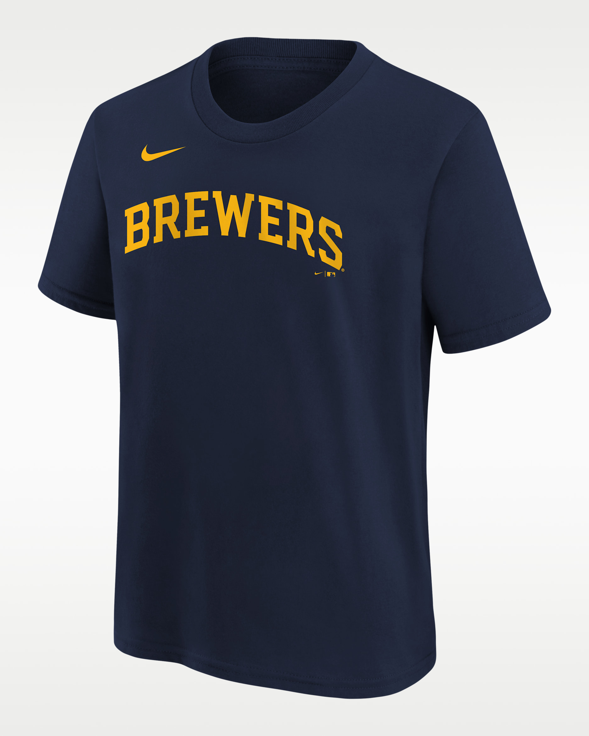 Jackson Chourio Milwaukee Brewers Big Kid's Nike MLB T-Shirt - Navy
