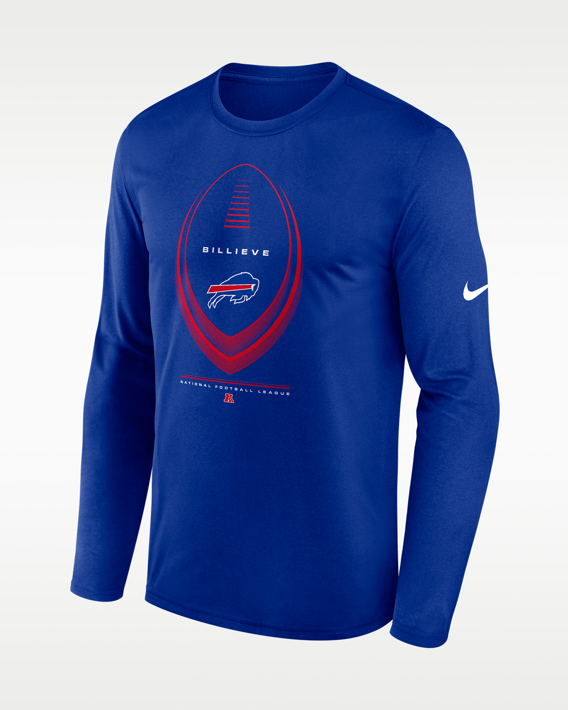 Buffalo Bills Legend Icon Men's Nike Dri-FIT NFL Long-Sleeve T-Shirt - Royal