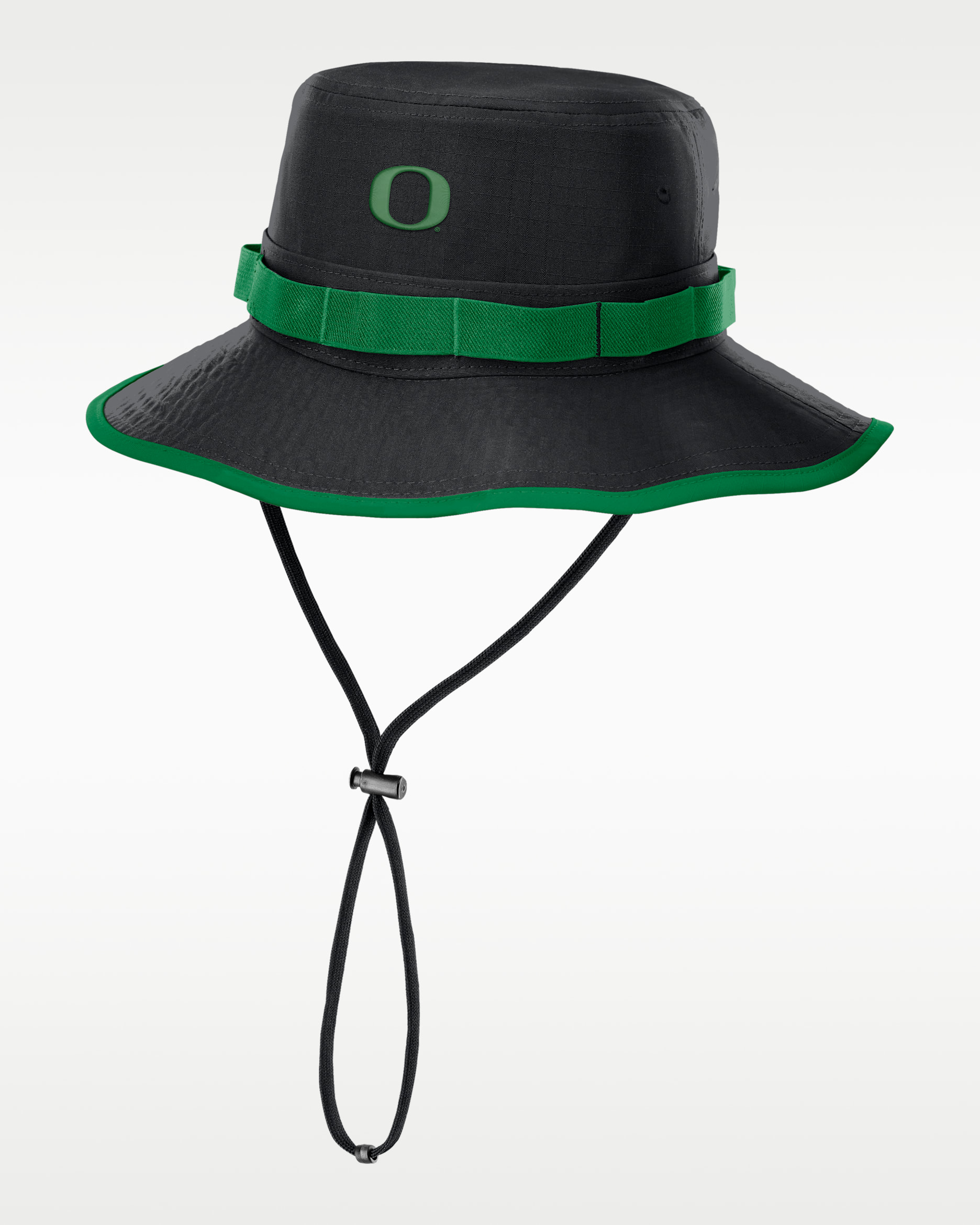 Oregon Sideline Apex Boonie Men's Nike Dri-FIT College Bucket Hat - Black/Green