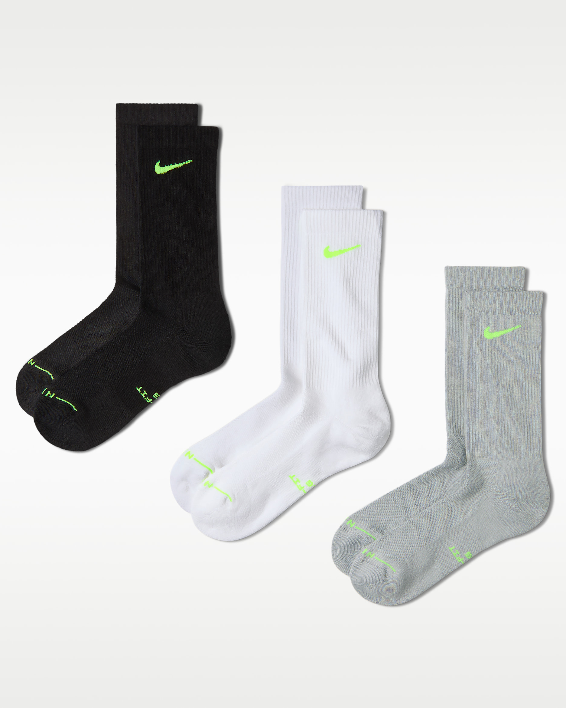 Calcetas (3 pares) Nike Everyday Elevated - Multicolor