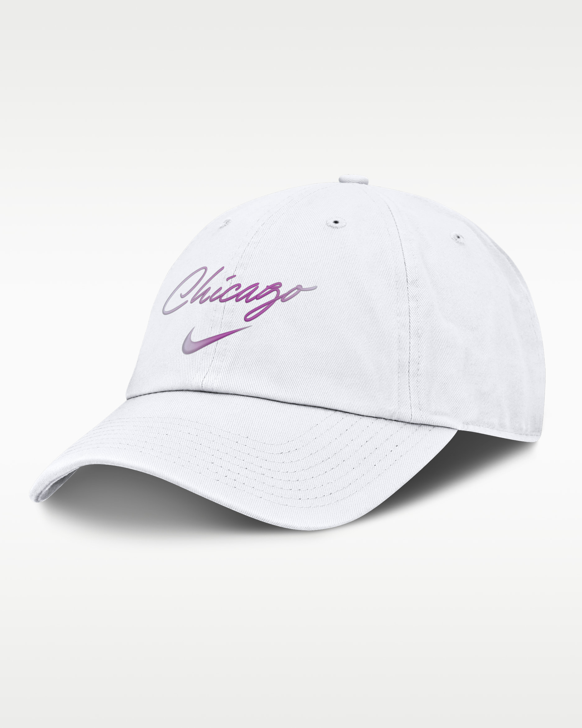 Chicago Cubs Club Women's Nike MLB Adjustable Hat - White
