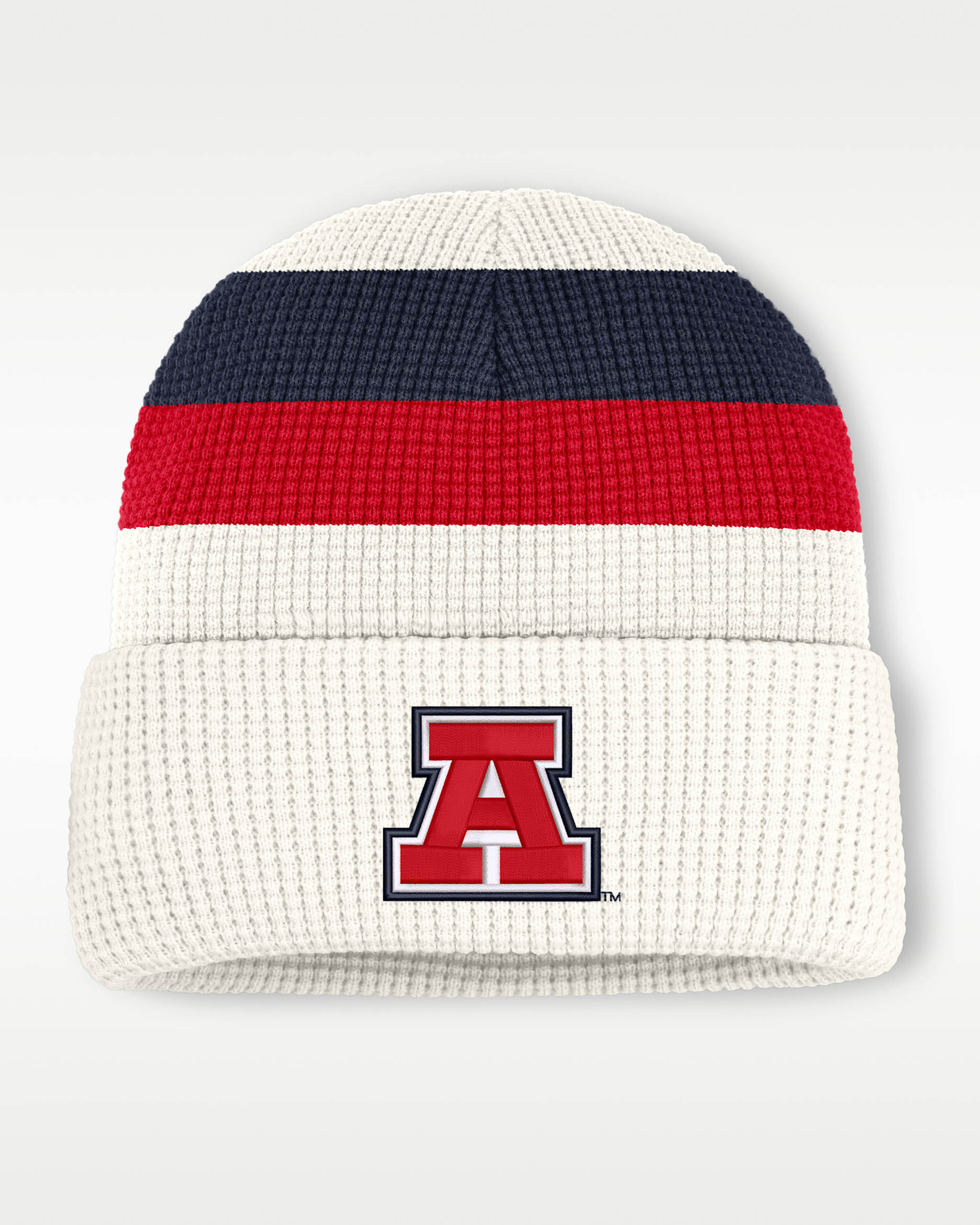 Arizona Men's Nike College Cuffed Beanie - White