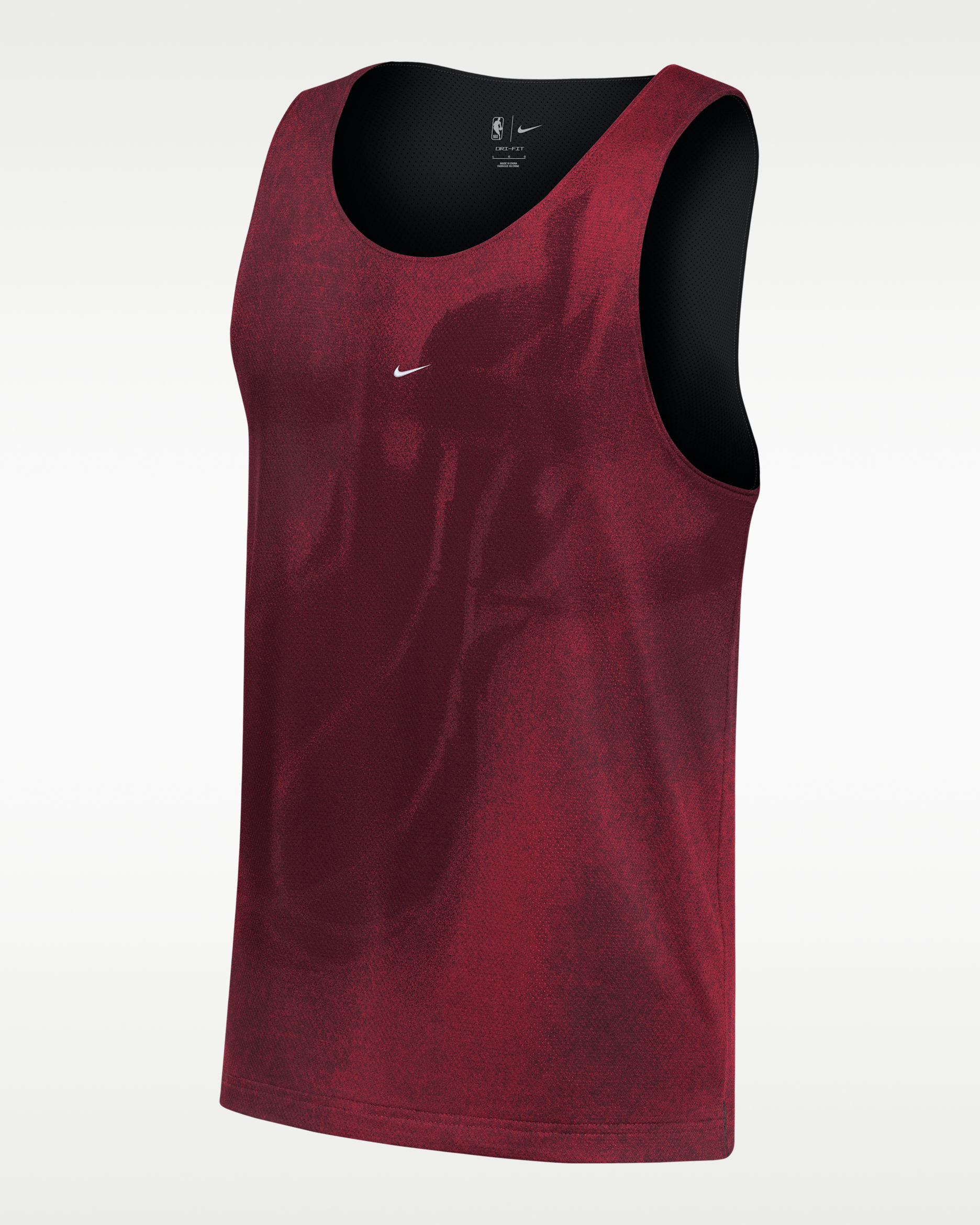 Miami Heat Standard Issue Men's Basketball Jersey - Tough Red/Black