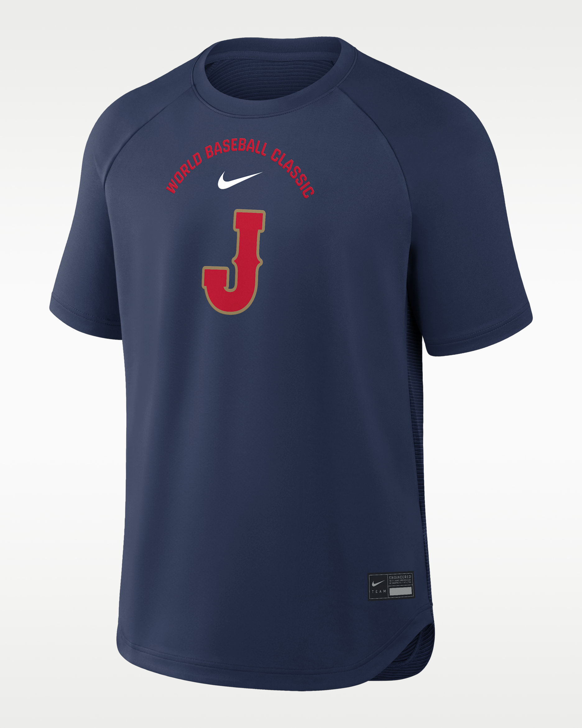 Japan National Baseball Team 2026 World Baseball Classic Batting Practice Pregame Men's Nike Dri-FIT Top - Navy