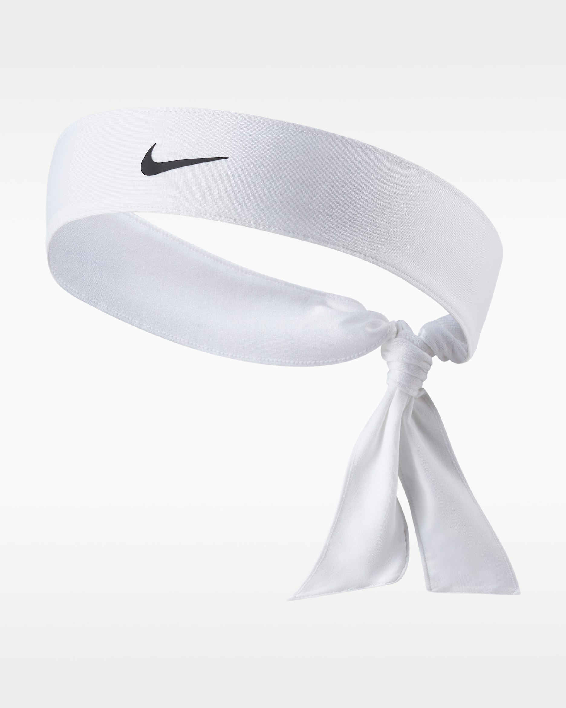 Bandeau de tennis NikeCourt pour Femme - Blanc/Noir