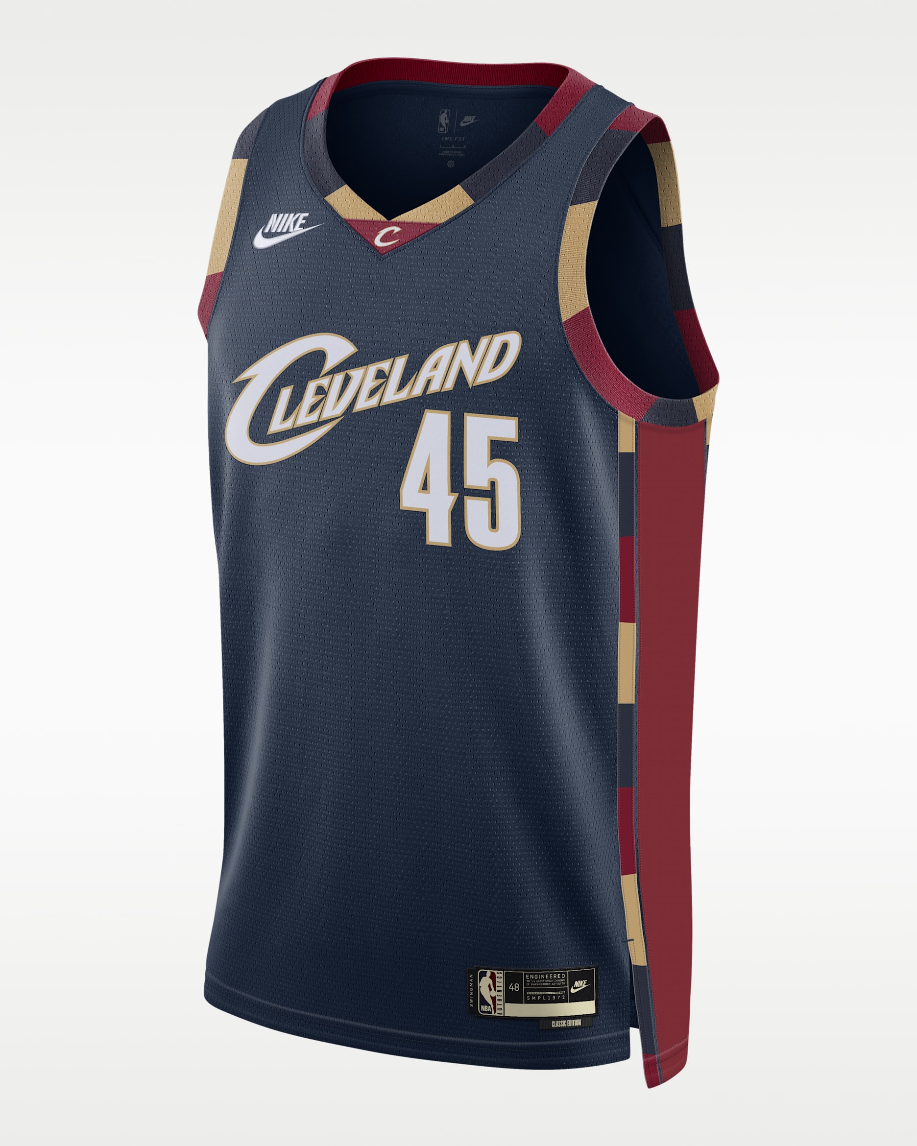 Maglia Cleveland Cavaliers 2025/26 Hardwood Classics Nike Dri-FIT NBA Swingman – Uomo - College Navy